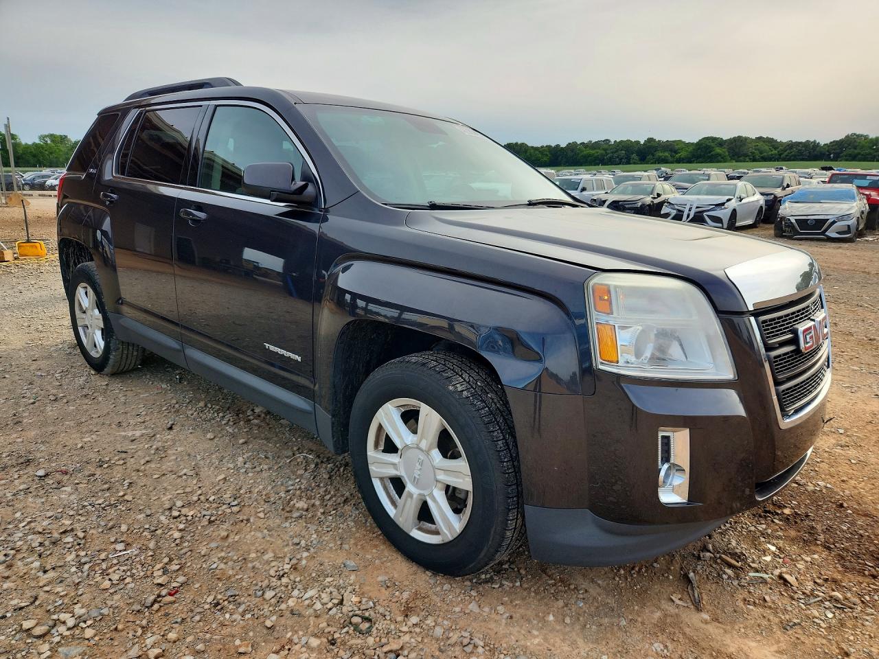 2014 Gmc Terrain Sle Gray vin: 2GKALREK9E6268185
