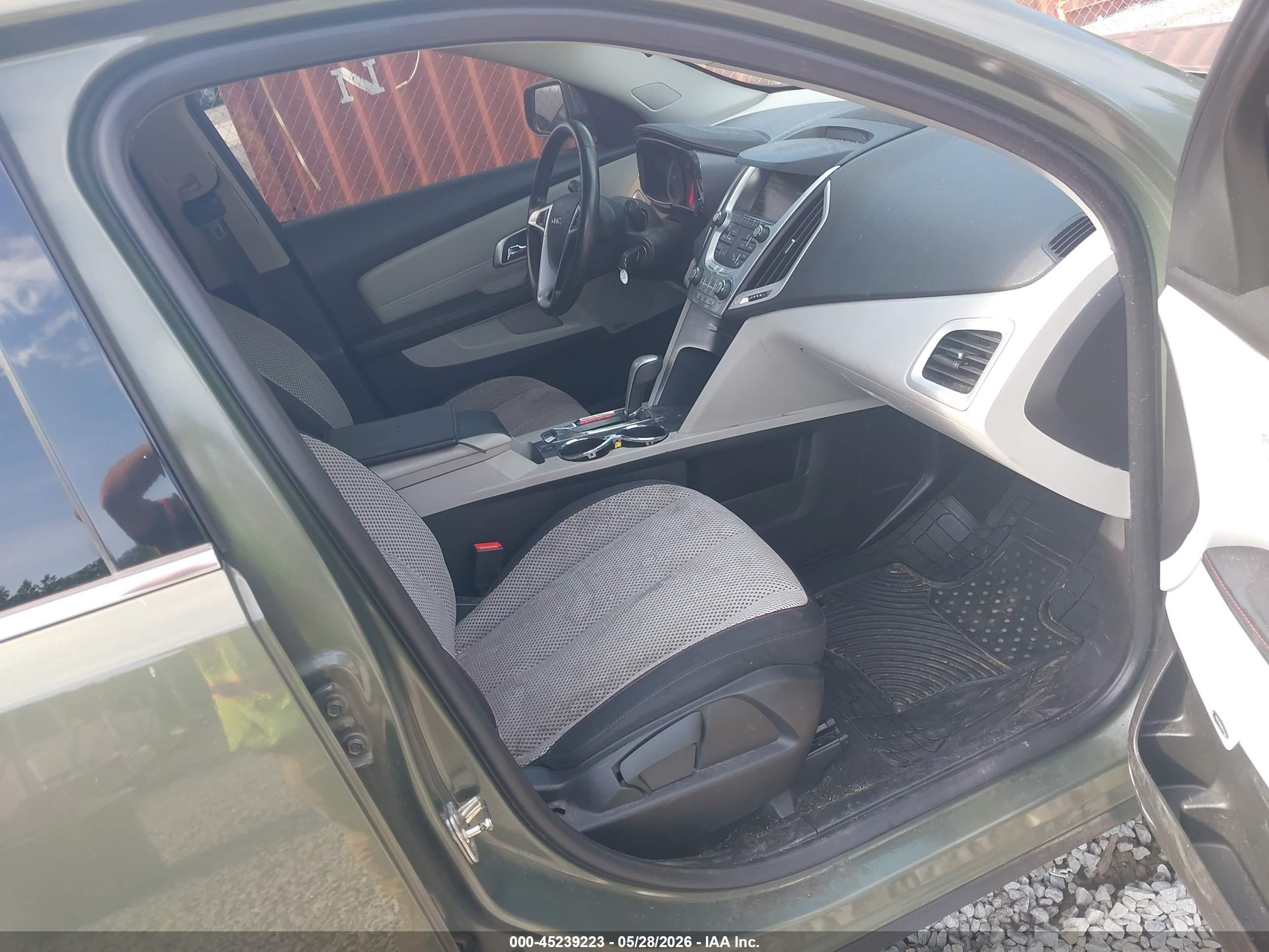 2015 Gmc Terrain Sle-2 Green vin: 2GKALREK9F6139736
