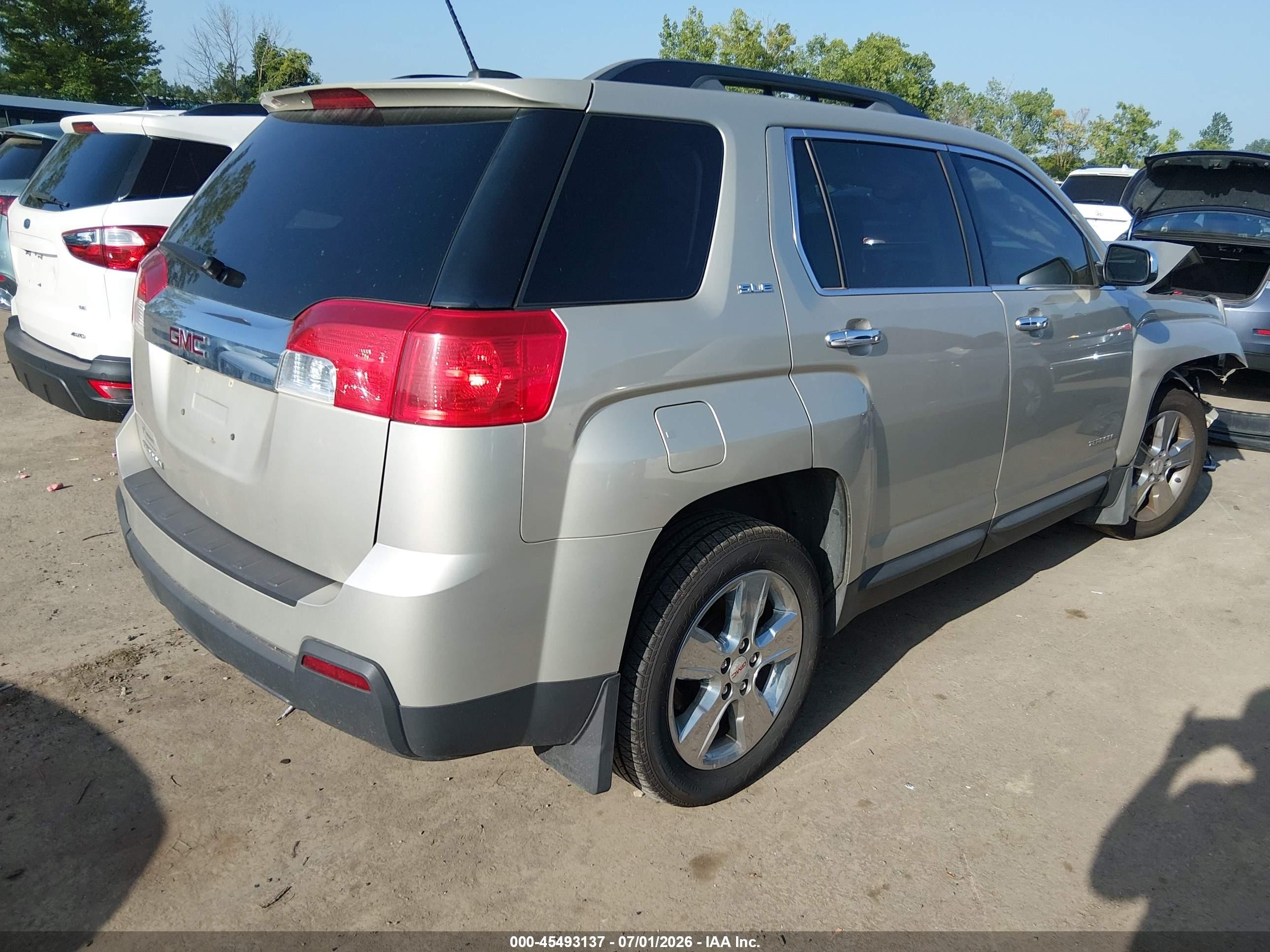 2015 Gmc Terrain Sle-2 Gold vin: 2GKALREK9F6219683