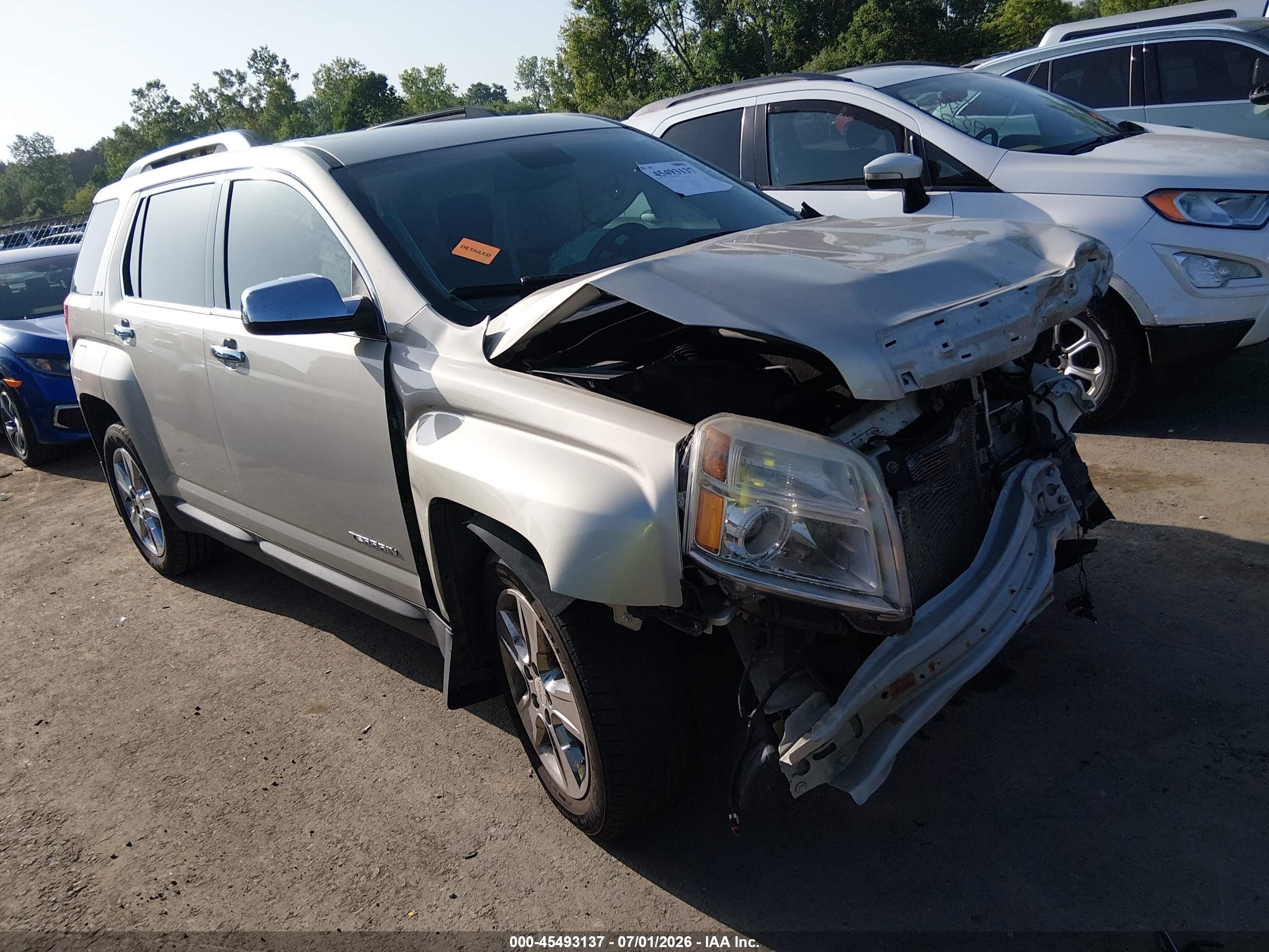 2015 Gmc Terrain Sle-2 Gold vin: 2GKALREK9F6219683
