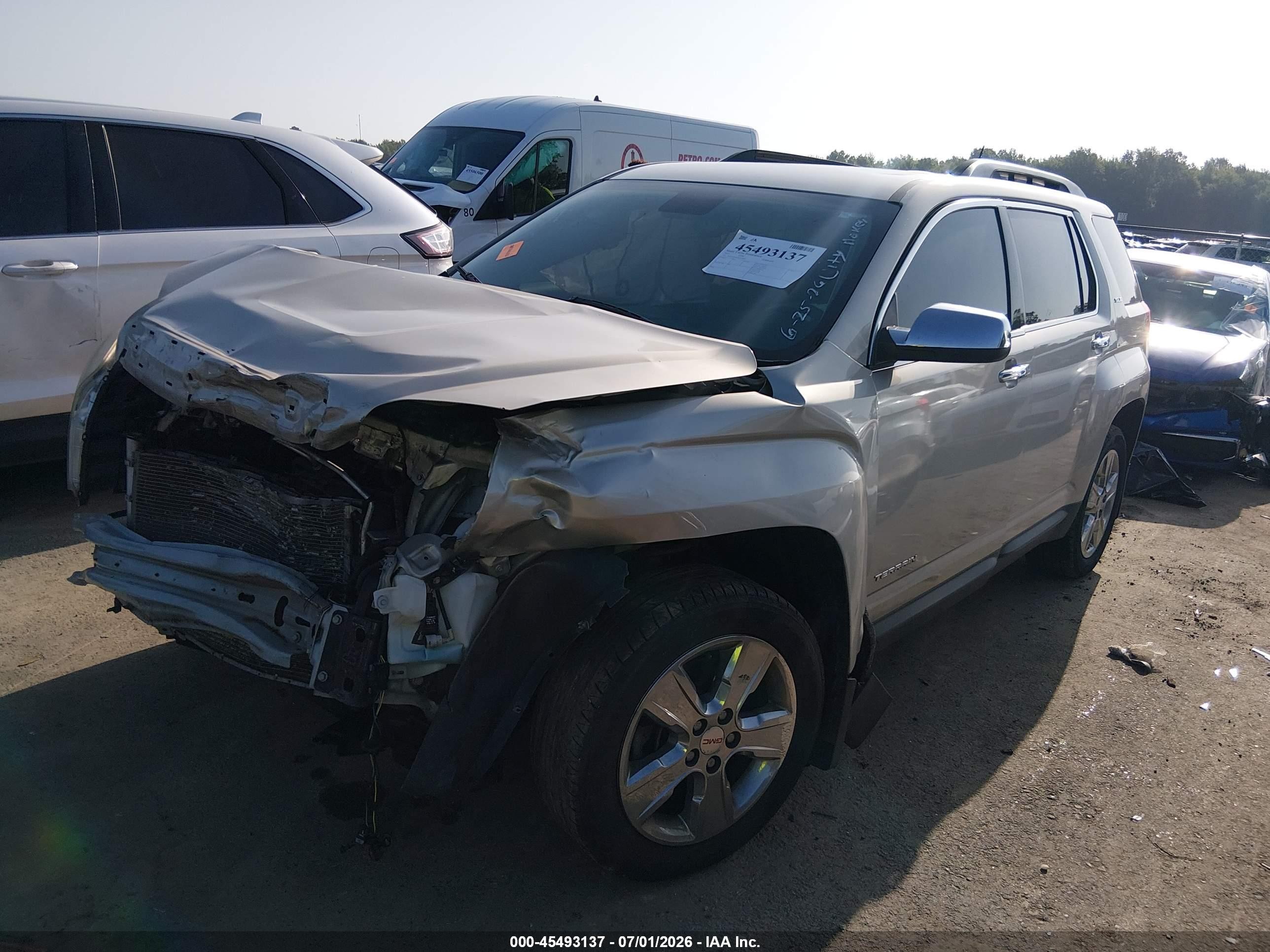 2015 Gmc Terrain Sle-2 Gold vin: 2GKALREK9F6219683