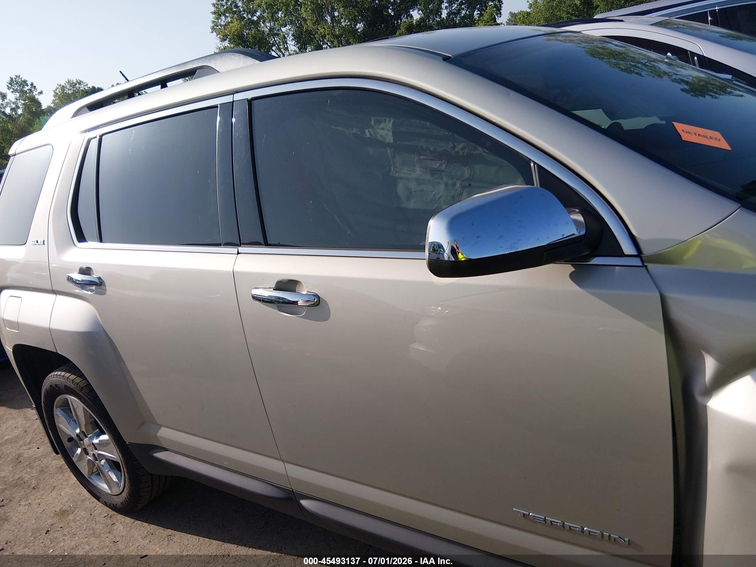 2015 Gmc Terrain Sle-2 Gold vin: 2GKALREK9F6219683