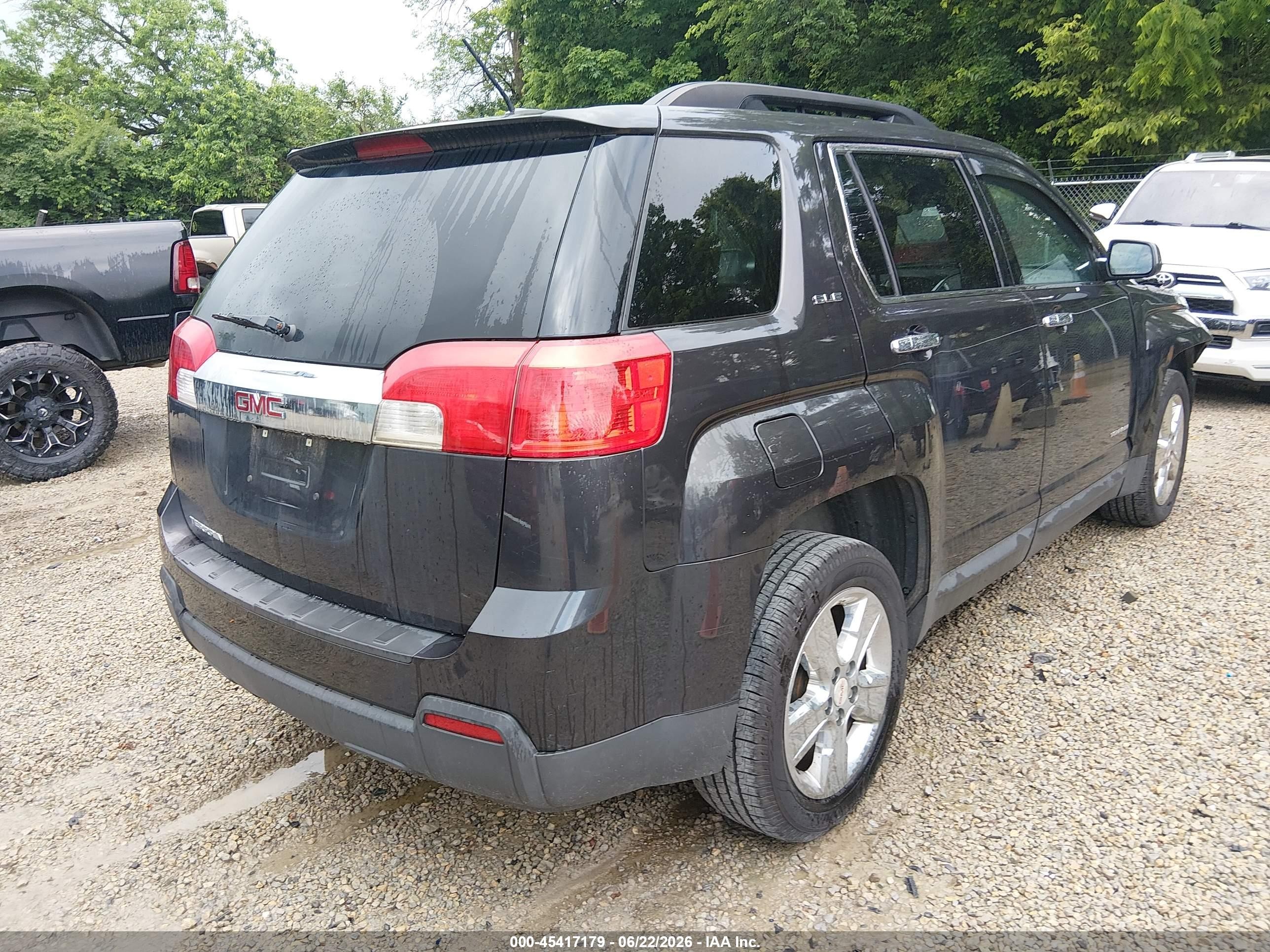 2015 Gmc Terrain Sle-2 Серый vin: 2GKALREK9F6286641