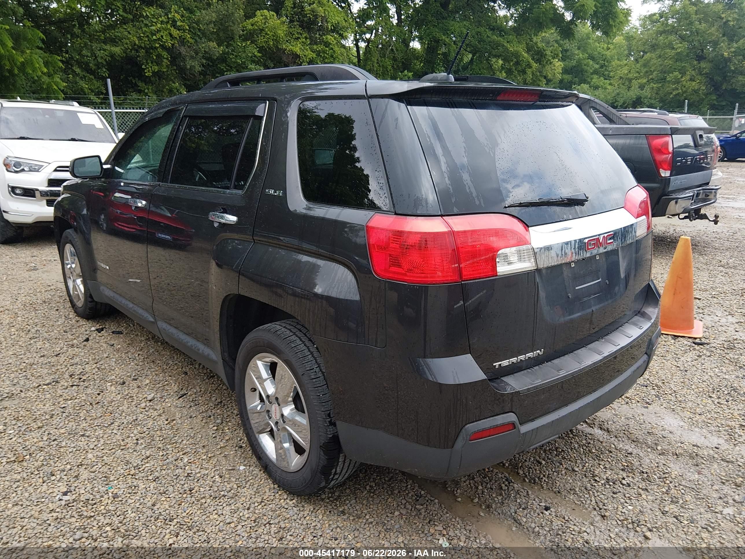 2015 Gmc Terrain Sle-2 Серый vin: 2GKALREK9F6286641