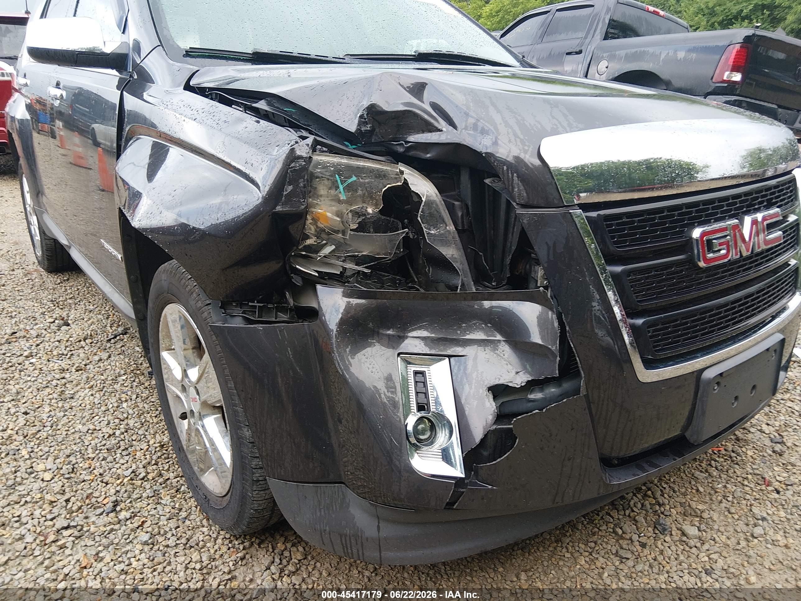 2015 Gmc Terrain Sle-2 Серый vin: 2GKALREK9F6286641