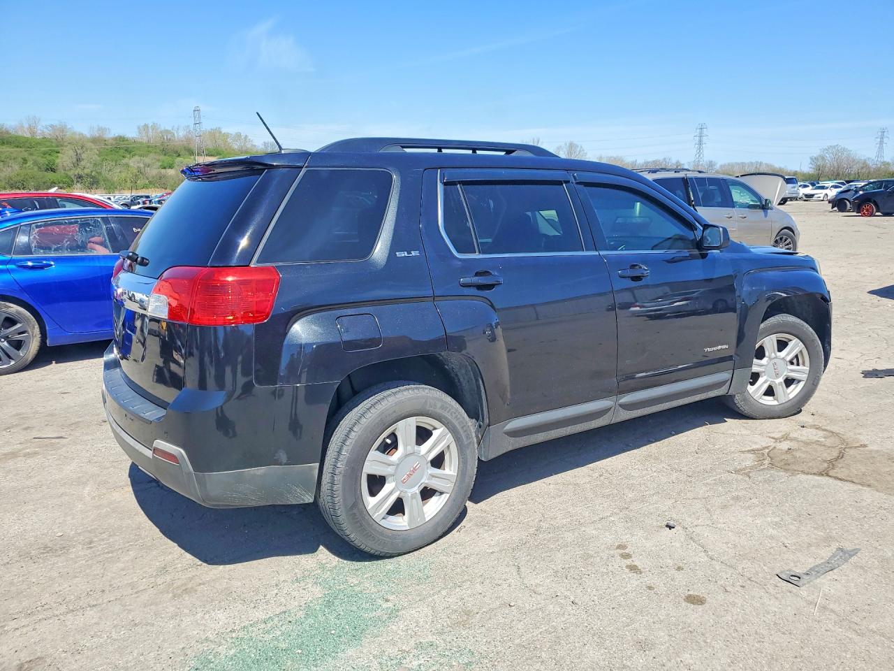 2015 Gmc Terrain Sle Black vin: 2GKALREK9F6351004
