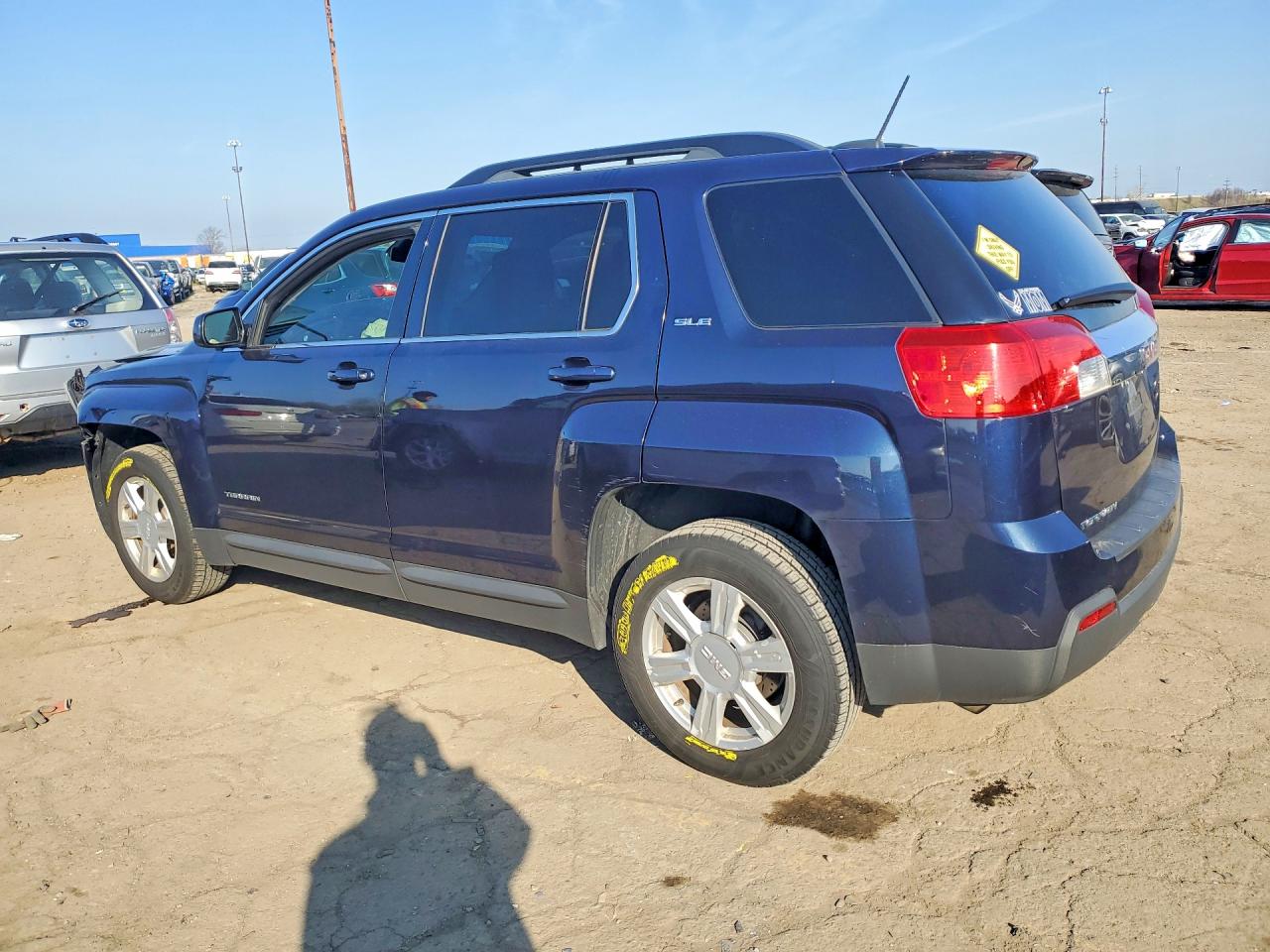 2015 Gmc Terrain Sle Blue vin: 2GKALREK9F6397478