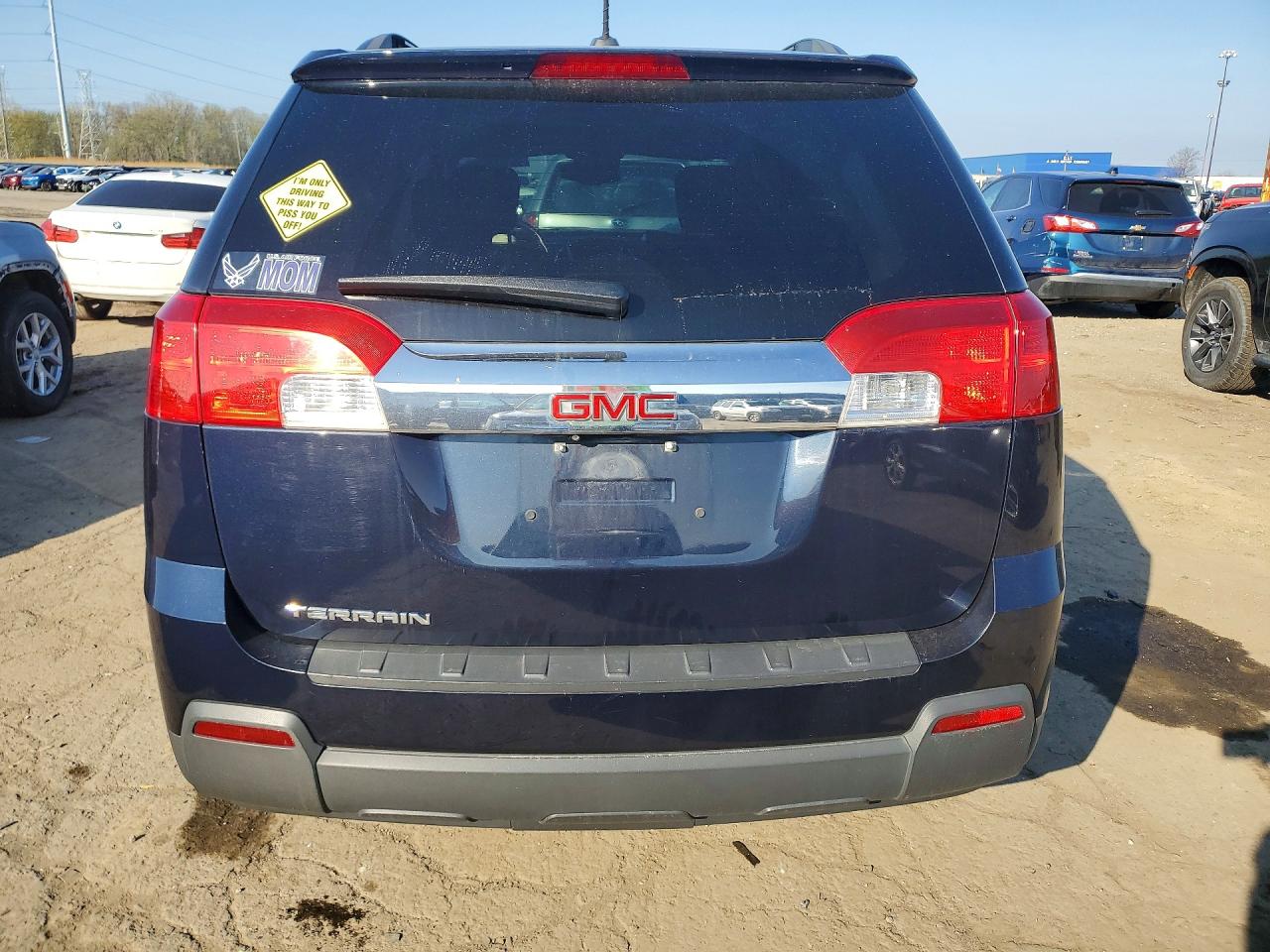 2015 Gmc Terrain Sle Blue vin: 2GKALREK9F6397478