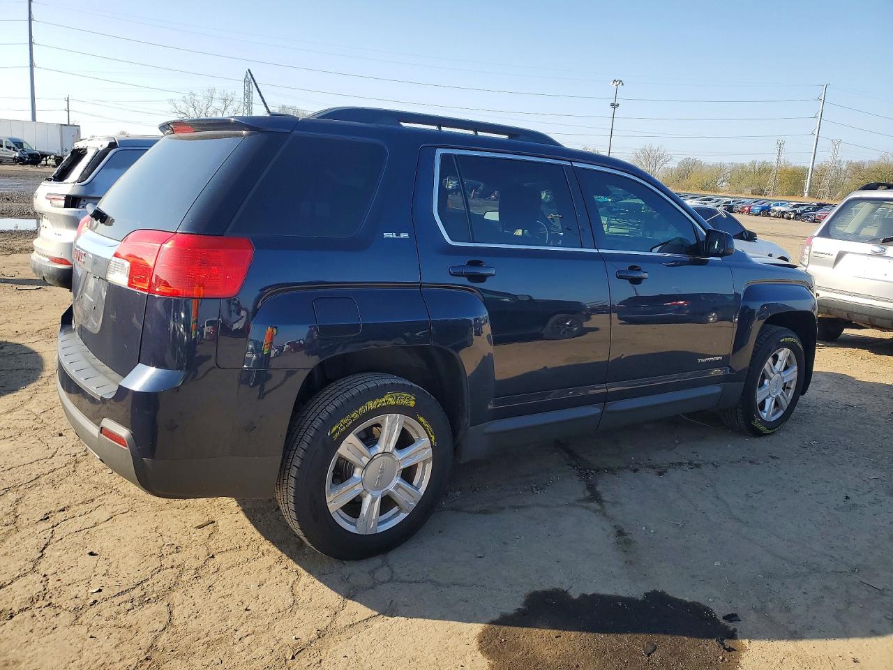 2015 Gmc Terrain Sle Blue vin: 2GKALREK9F6397478