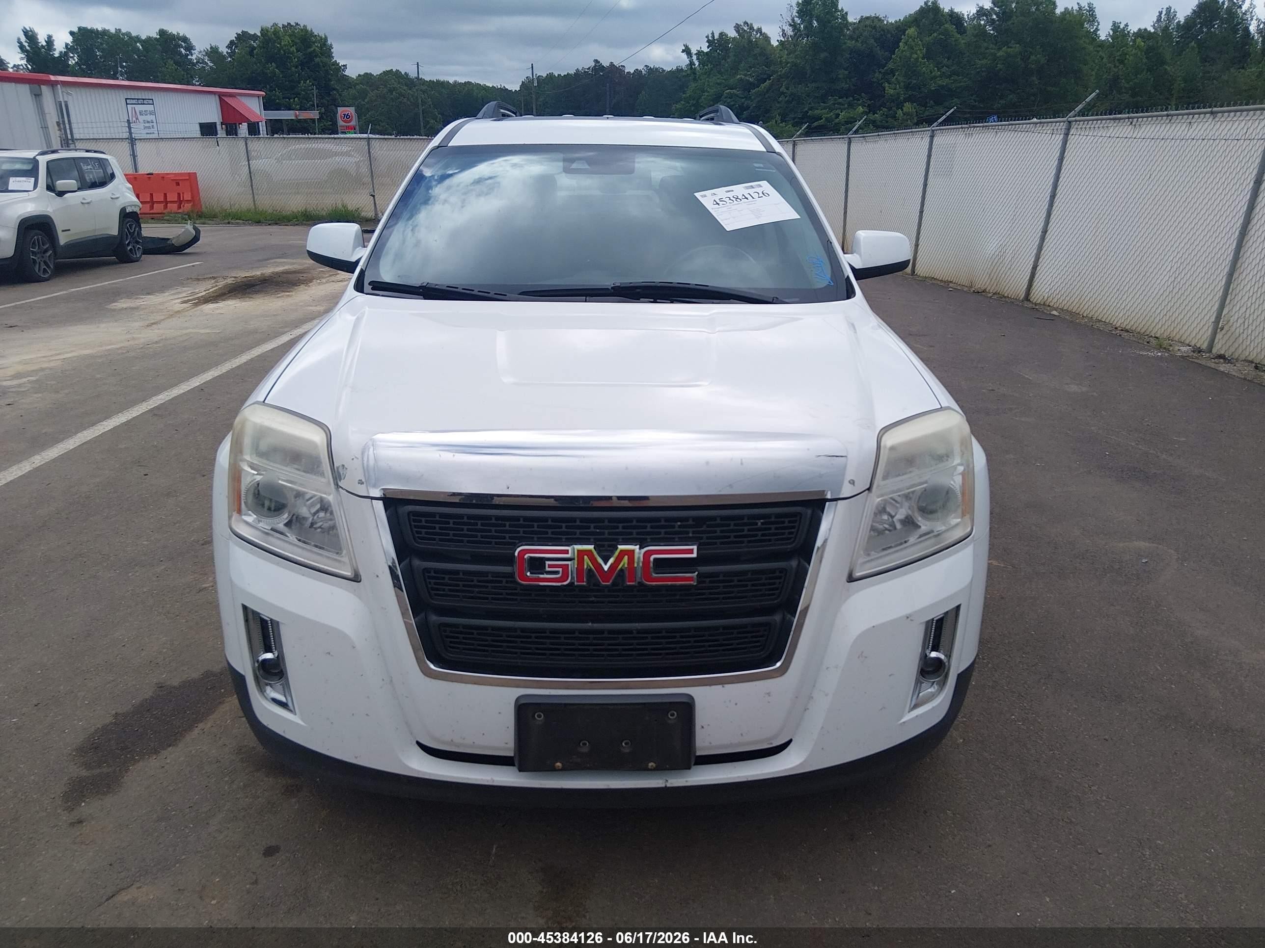 2014 Gmc Terrain Sle-2 White vin: 2GKALREKXE6197868