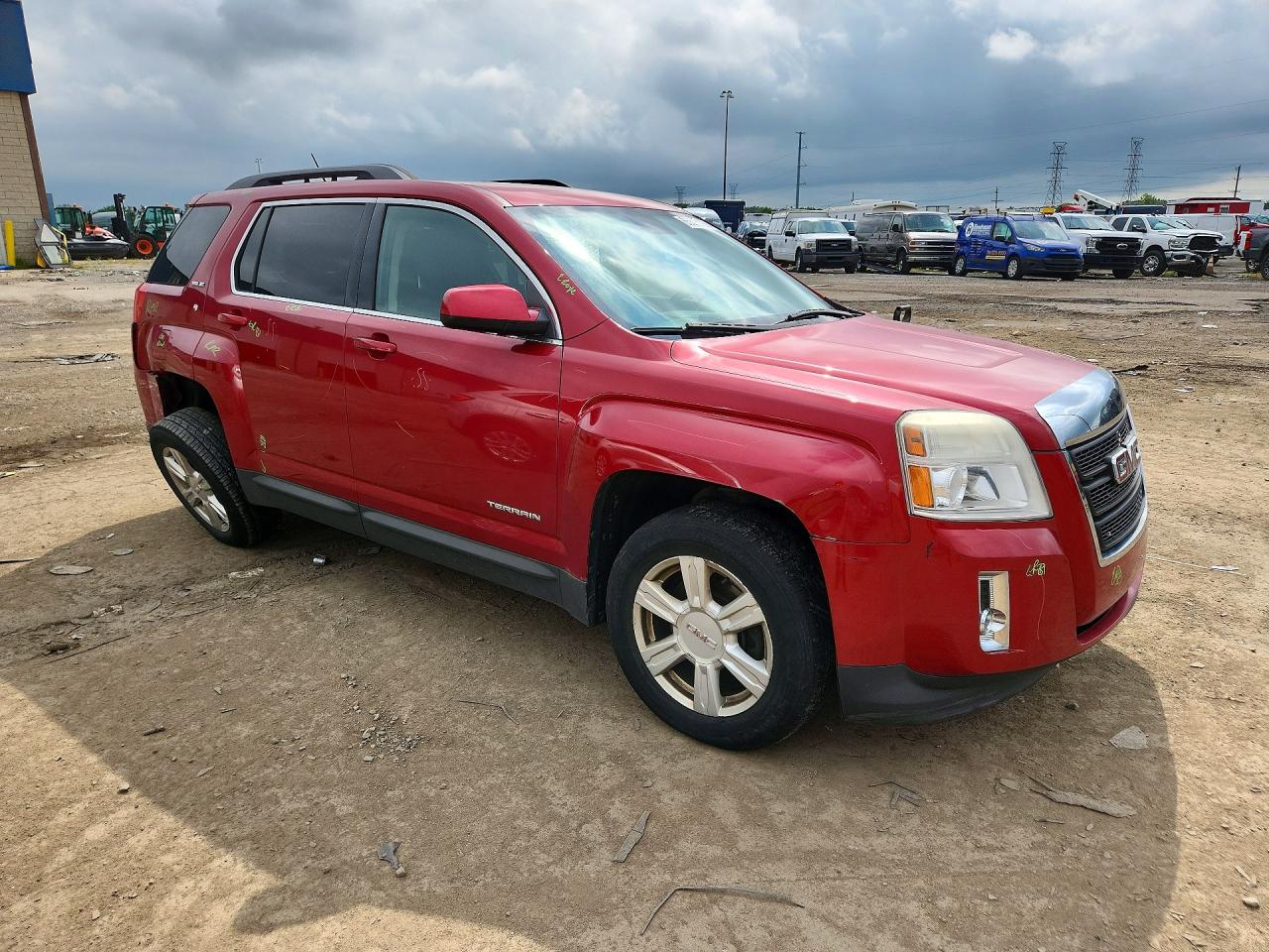 2014 Gmc Terrain Sle Red vin: 2GKALREKXE6325963