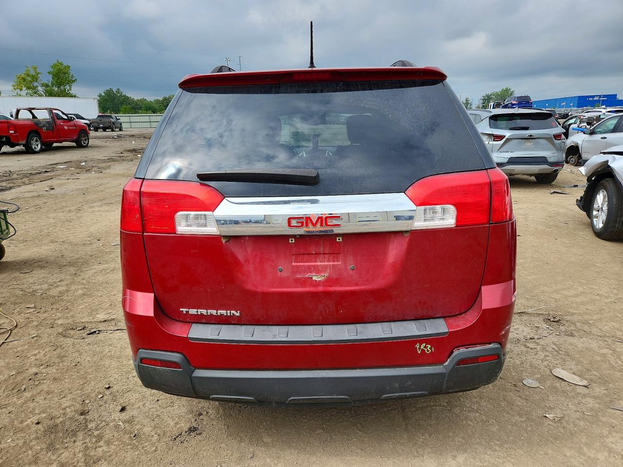 2014 Gmc Terrain Sle Red vin: 2GKALREKXE6325963