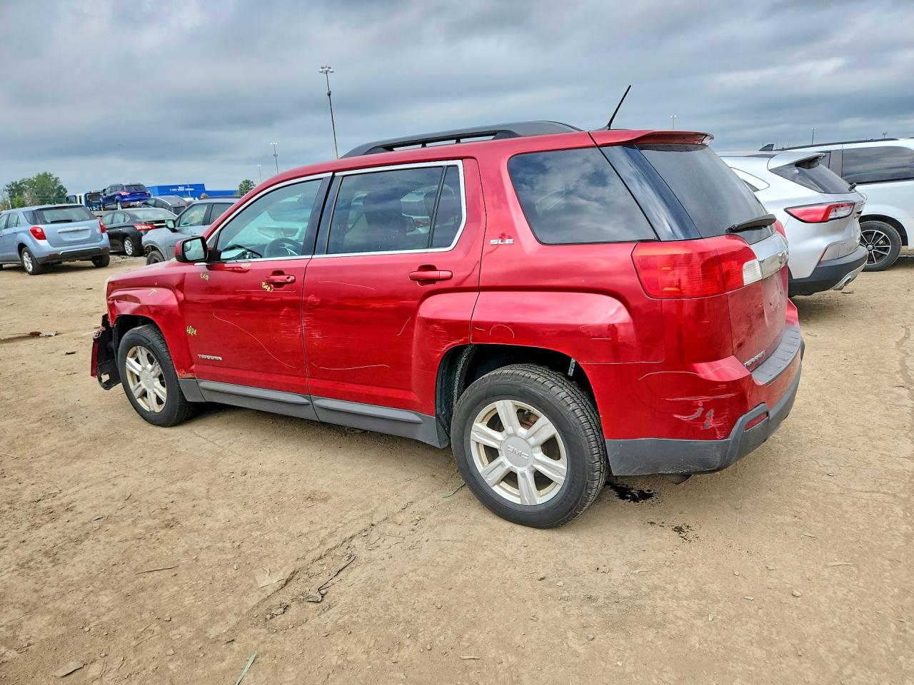 2014 Gmc Terrain Sle Red vin: 2GKALREKXE6325963