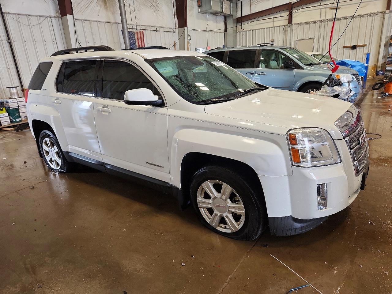 2015 Gmc Terrain Sle White vin: 2GKALREKXF6150762