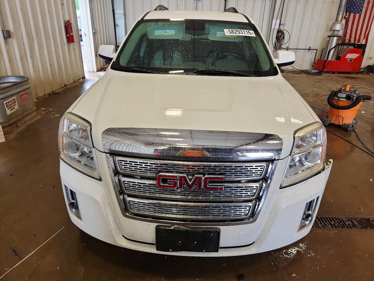 2015 Gmc Terrain Sle White vin: 2GKALREKXF6150762
