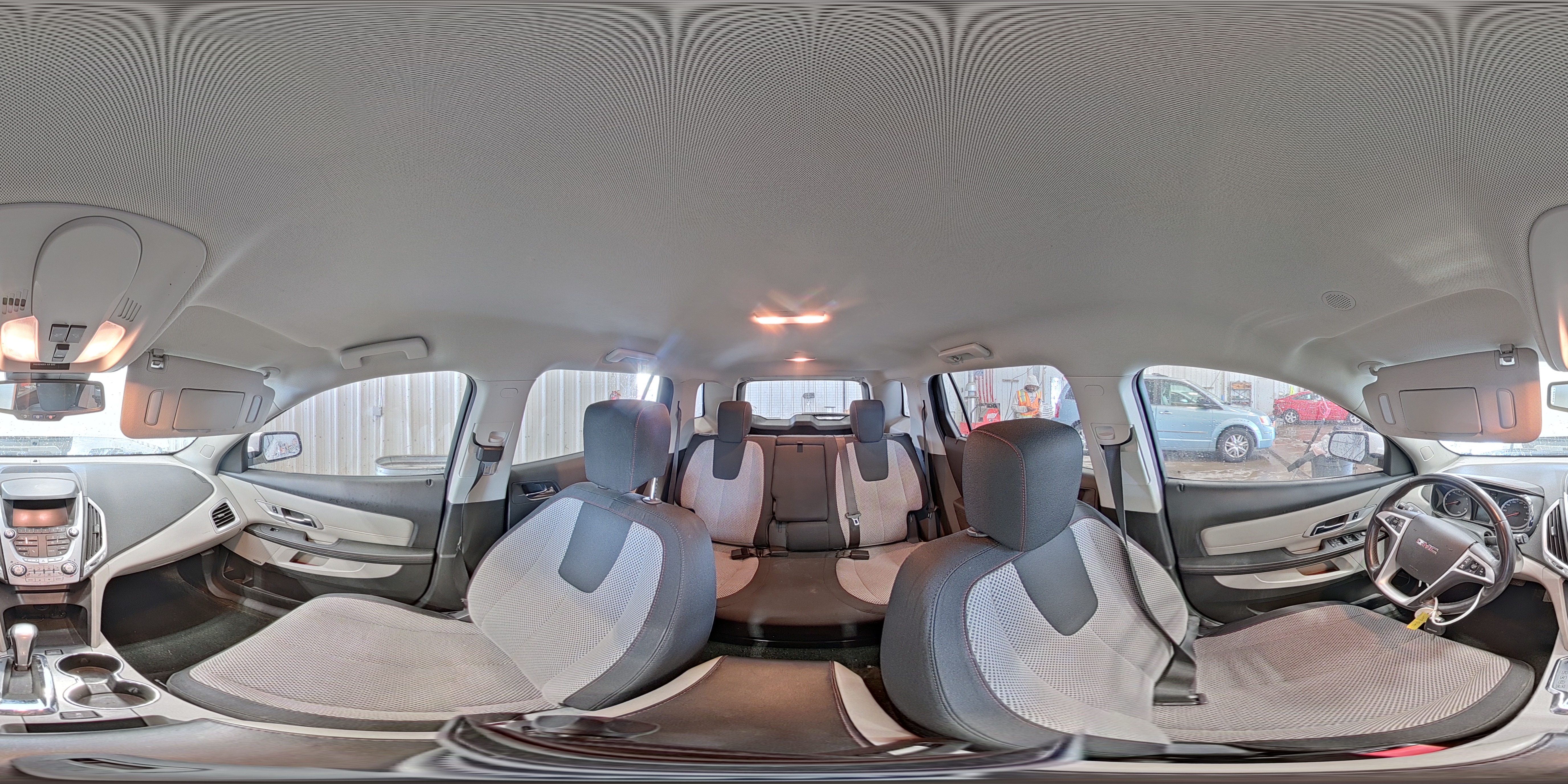 2015 Gmc Terrain Sle White vin: 2GKALREKXF6150762