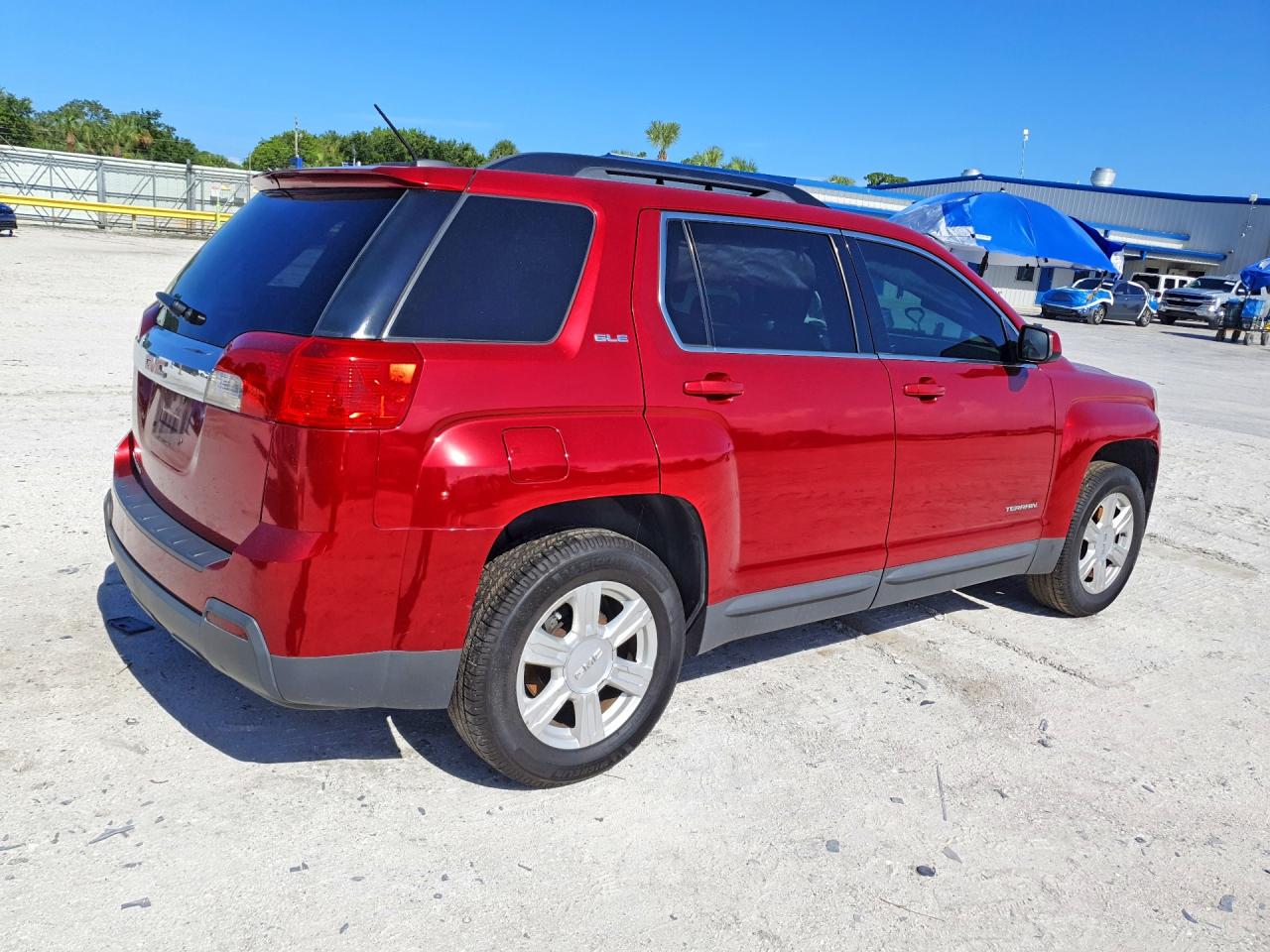 2015 Gmc Terrain Sle Red vin: 2GKALREKXF6287684