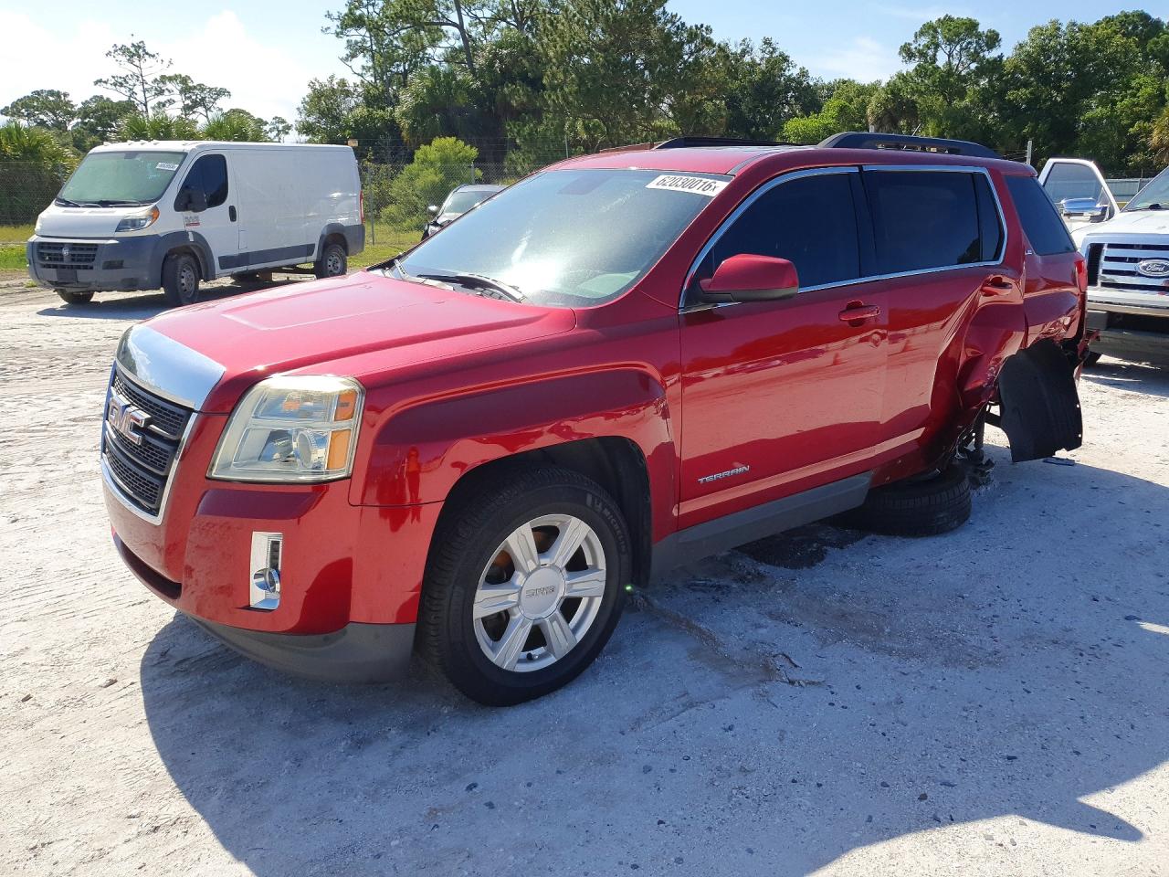 2015 Gmc Terrain Sle Red vin: 2GKALREKXF6287684
