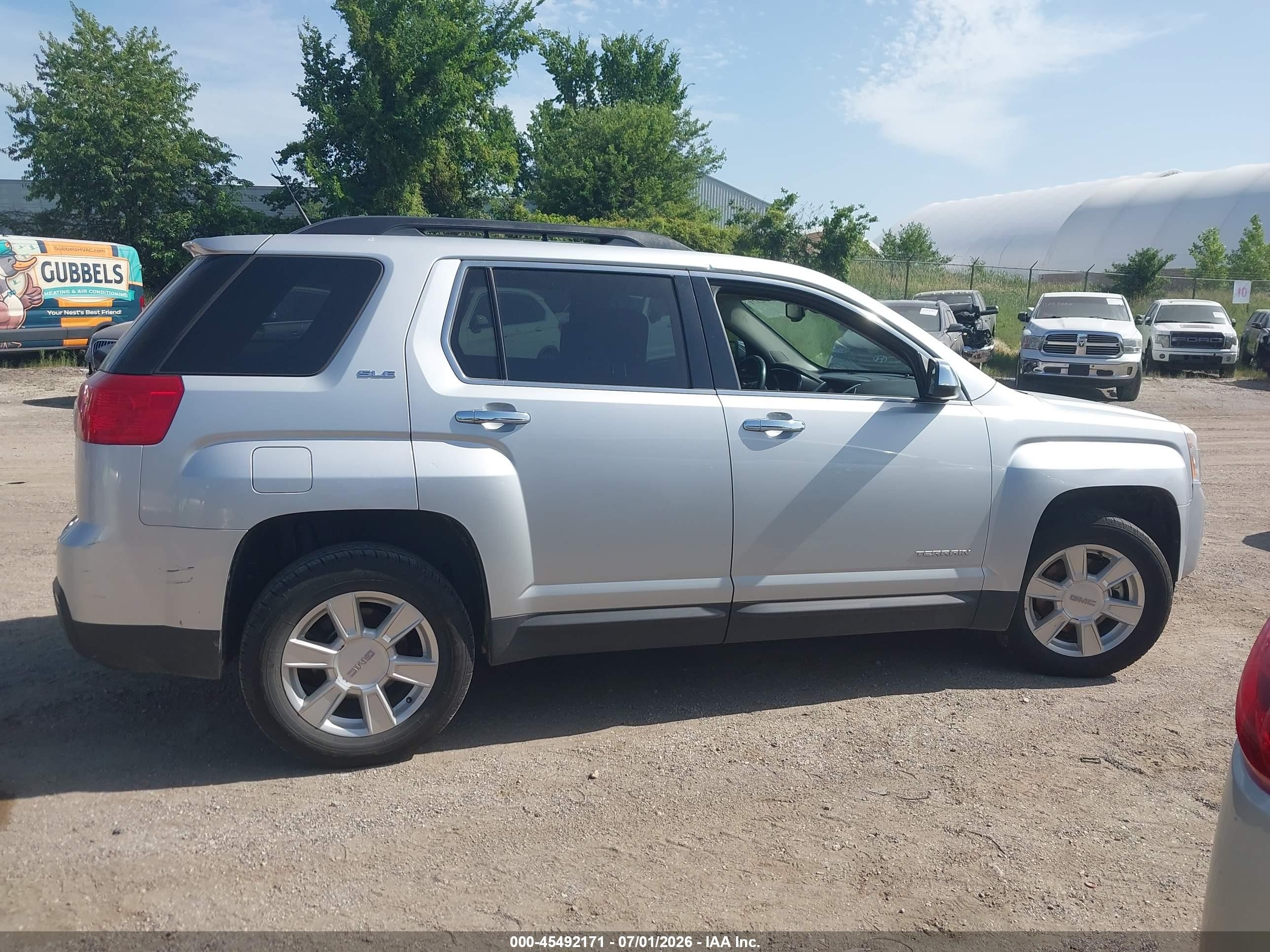 2012 Gmc Terrain Sle-2 Серебряный vin: 2GKALSEK0C6134007