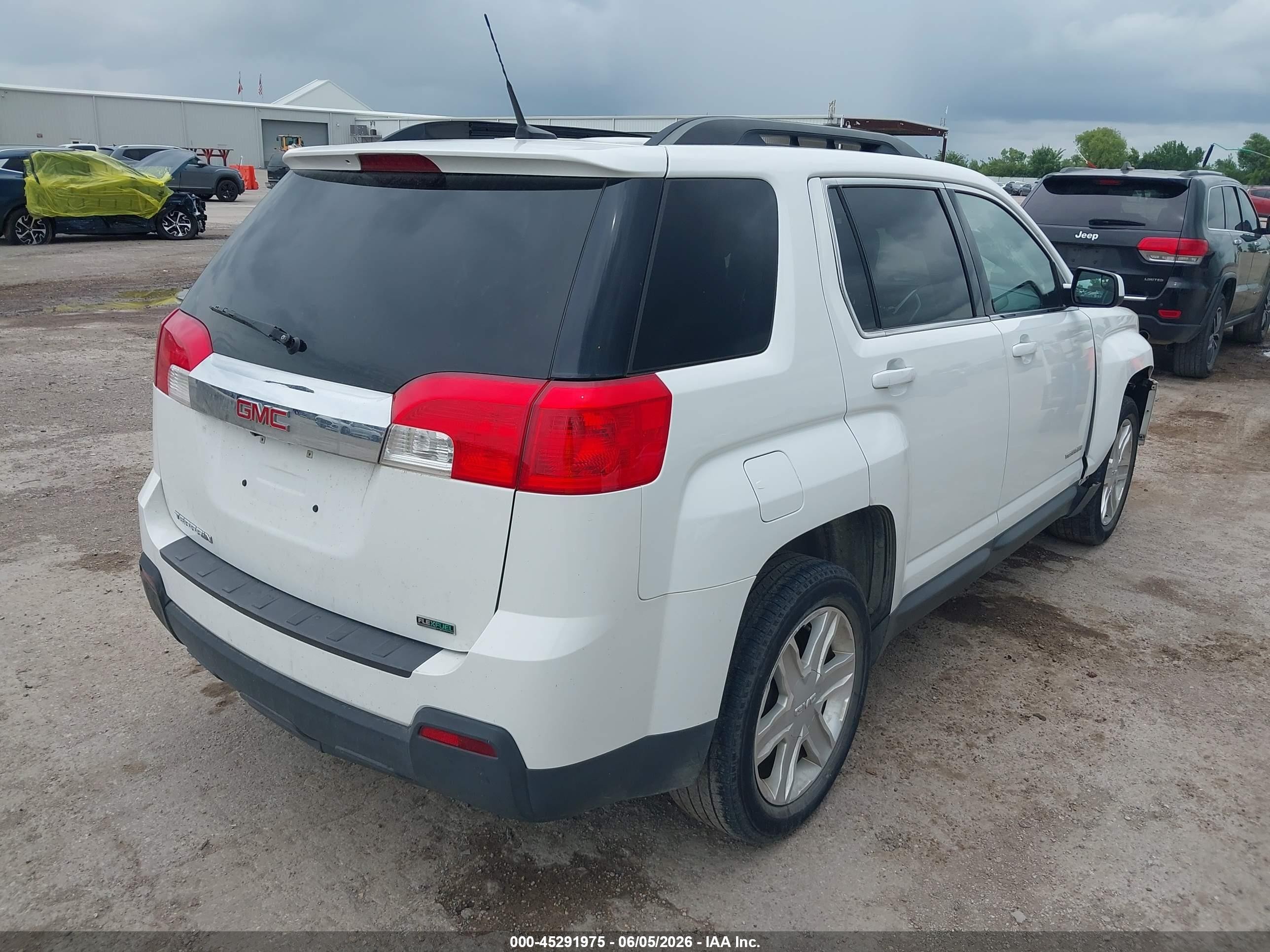 2012 Gmc Terrain Sle-2 White vin: 2GKALSEK0C6194854