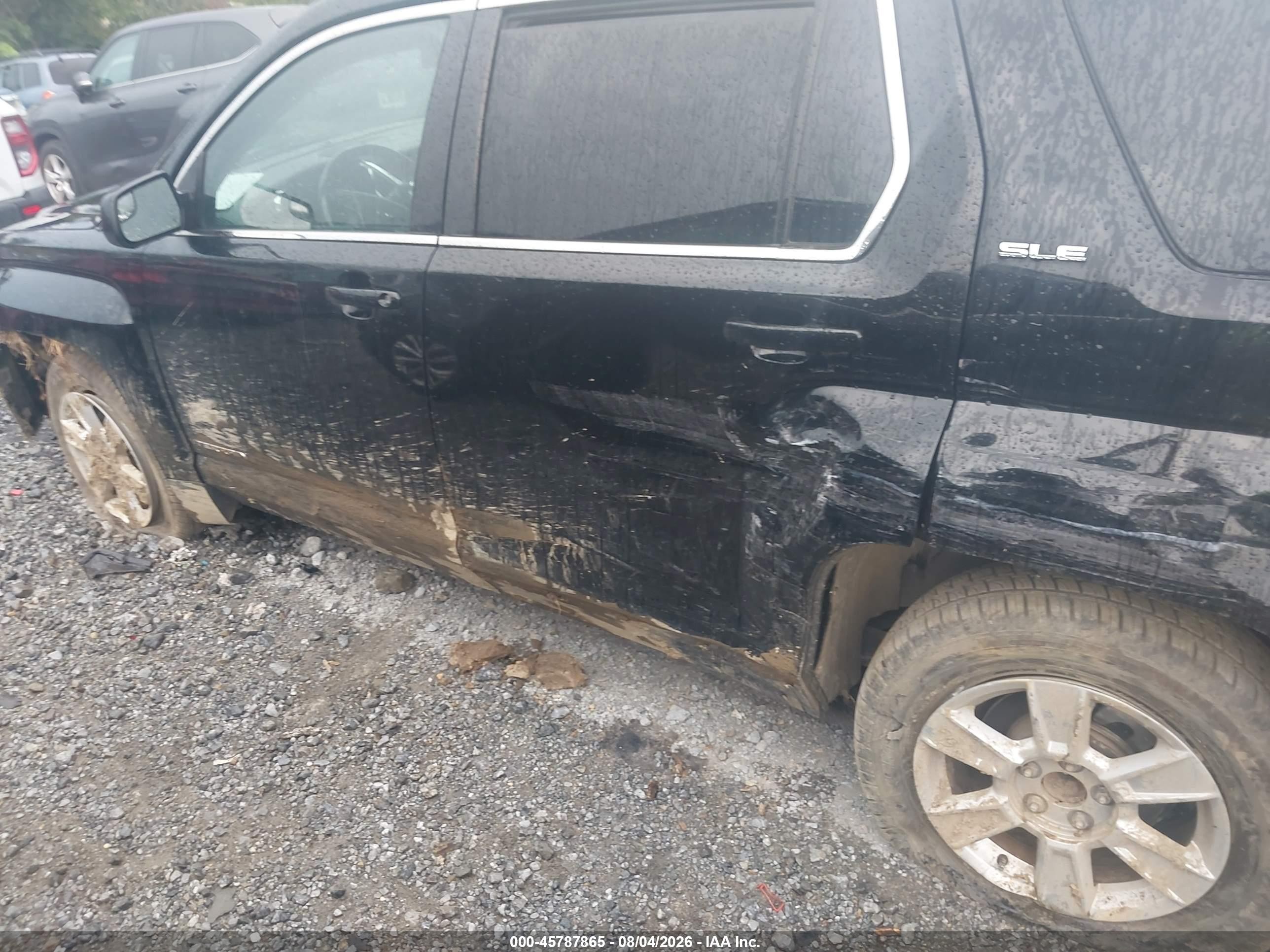 2012 Gmc Terrain Sle Black vin: 2GKALSEK0C6292847