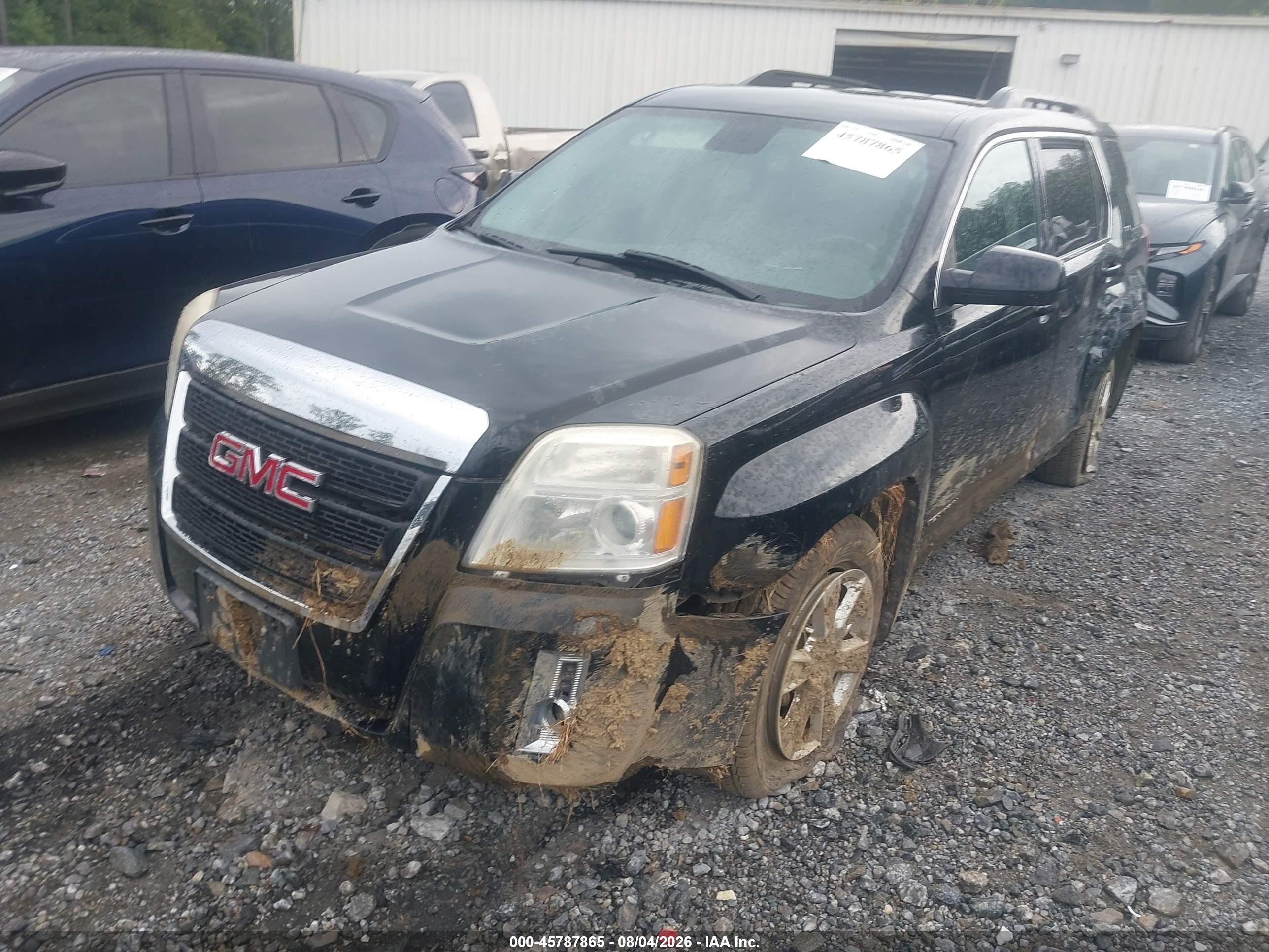 2012 Gmc Terrain Sle Black vin: 2GKALSEK0C6292847