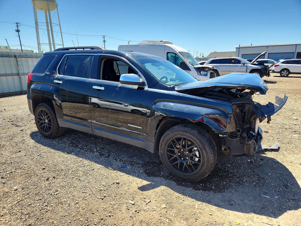 2013 Gmc Terrain Sle Черный vin: 2GKALSEK0D6103860