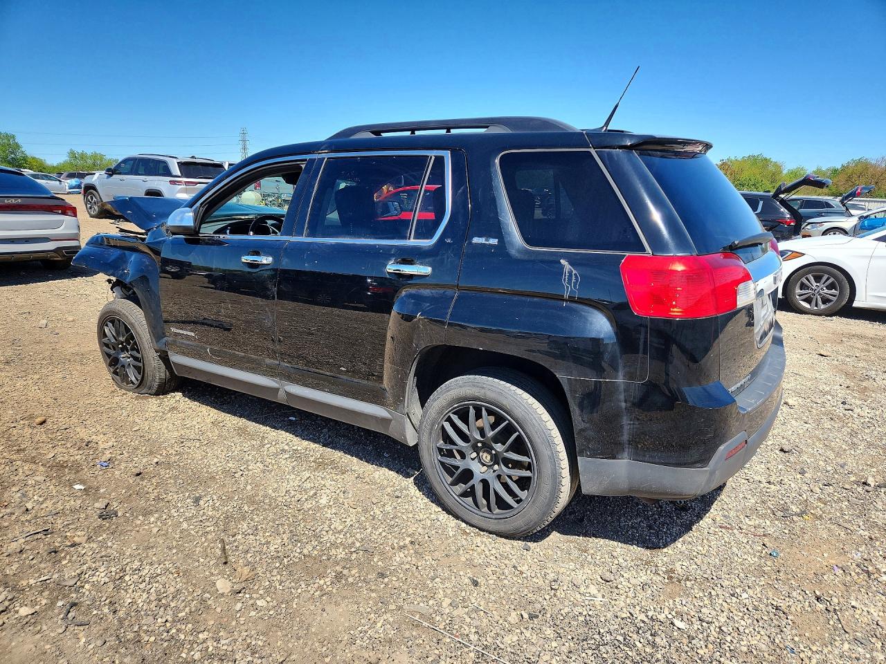 2013 Gmc Terrain Sle Черный vin: 2GKALSEK0D6103860