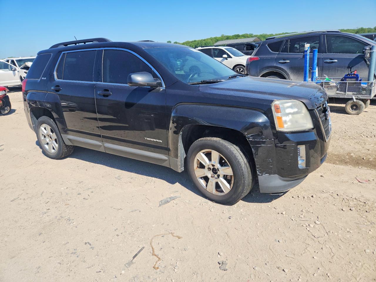 2013 Gmc Terrain Sle Черный vin: 2GKALSEK0D6200055