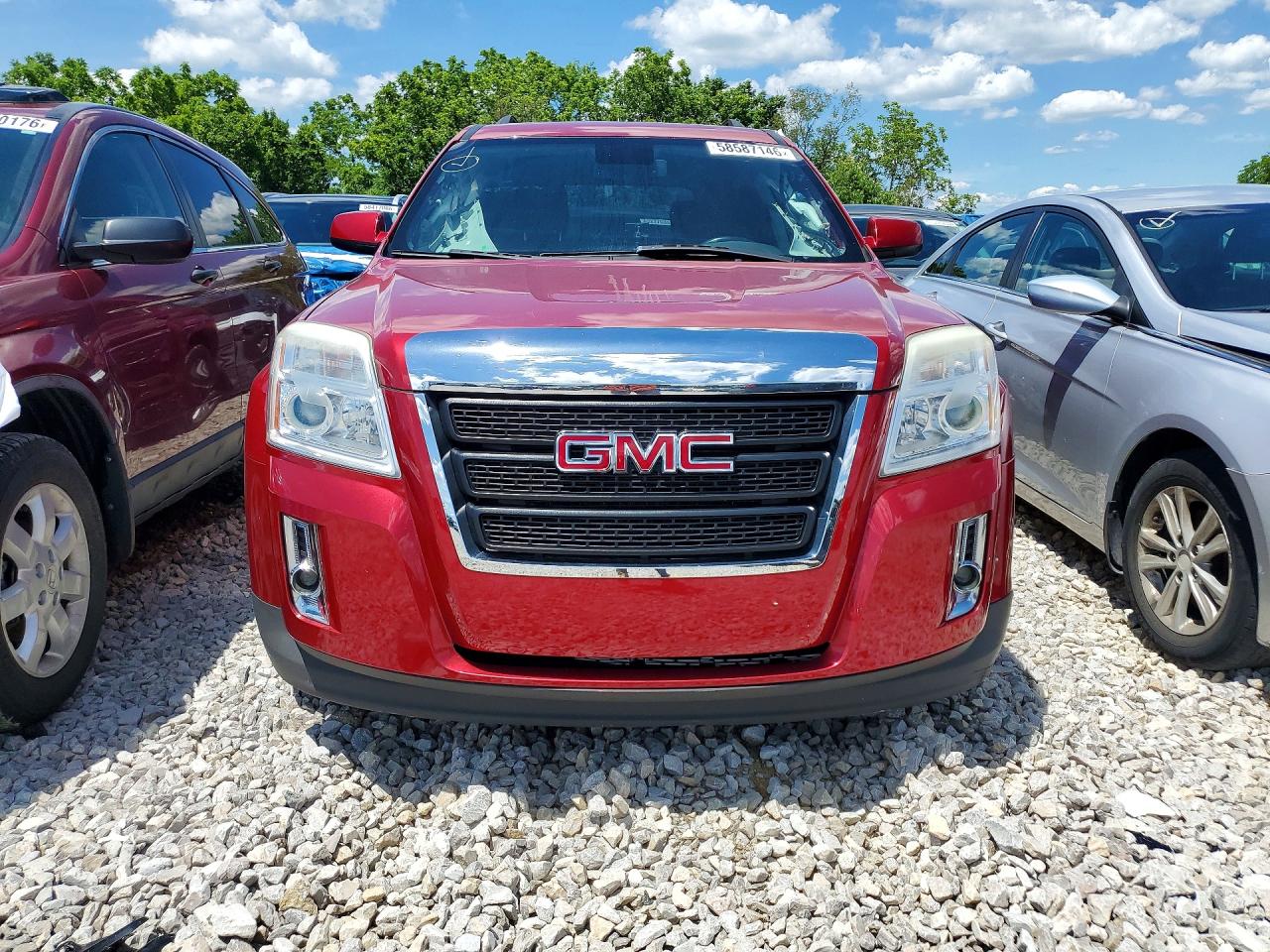 2013 Gmc Terrain Sle Red vin: 2GKALSEK0D6331423