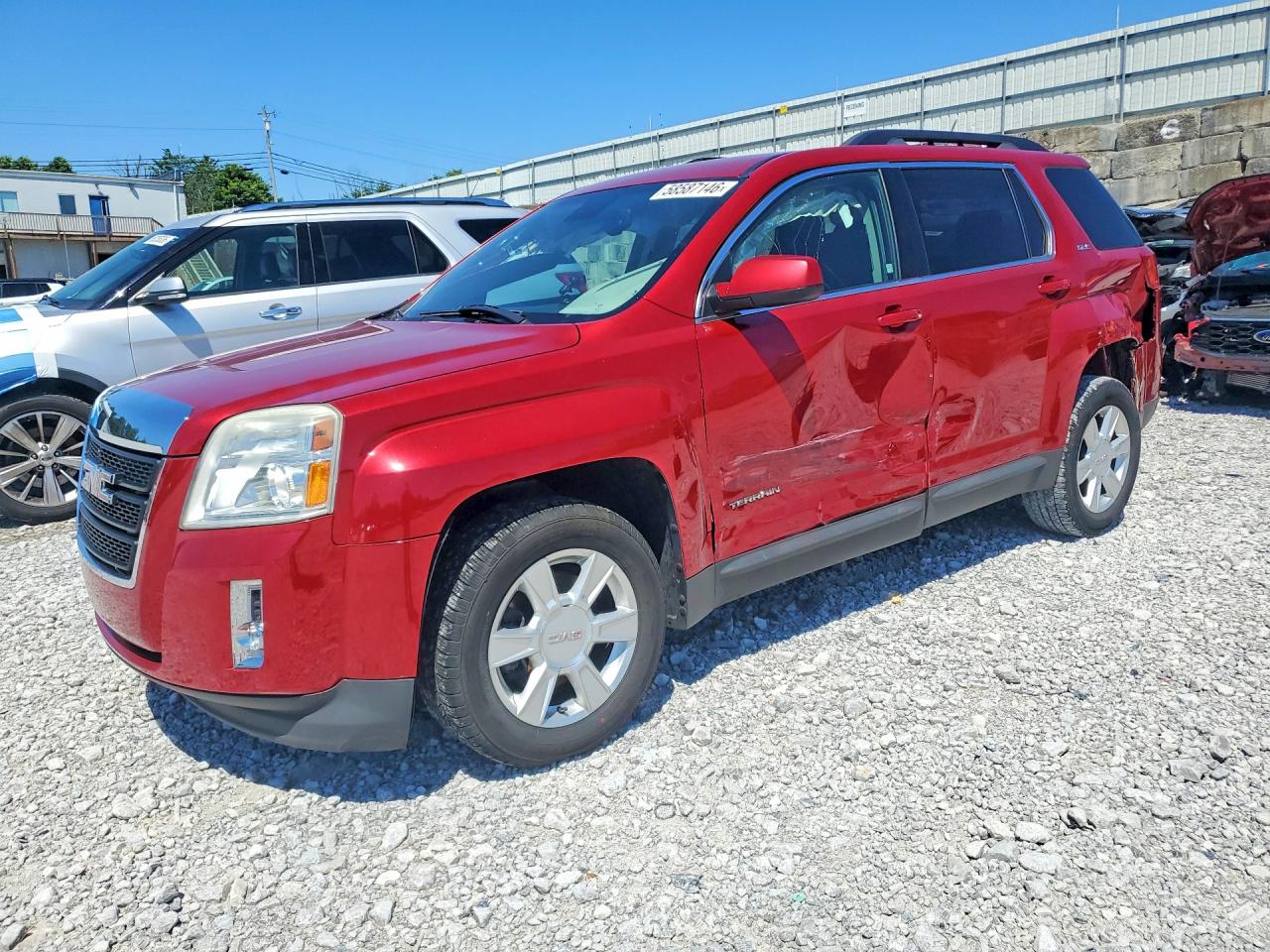 2013 Gmc Terrain Sle Red vin: 2GKALSEK0D6331423