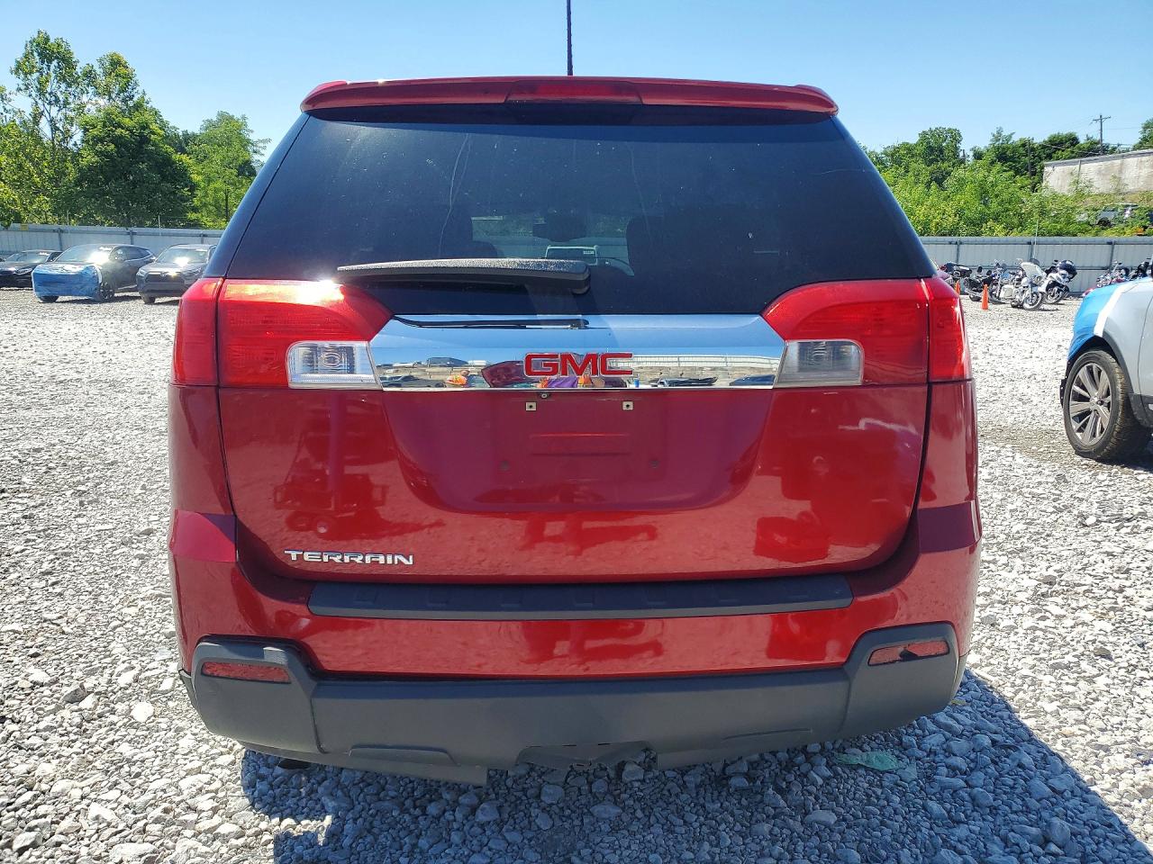 2013 Gmc Terrain Sle Red vin: 2GKALSEK0D6331423