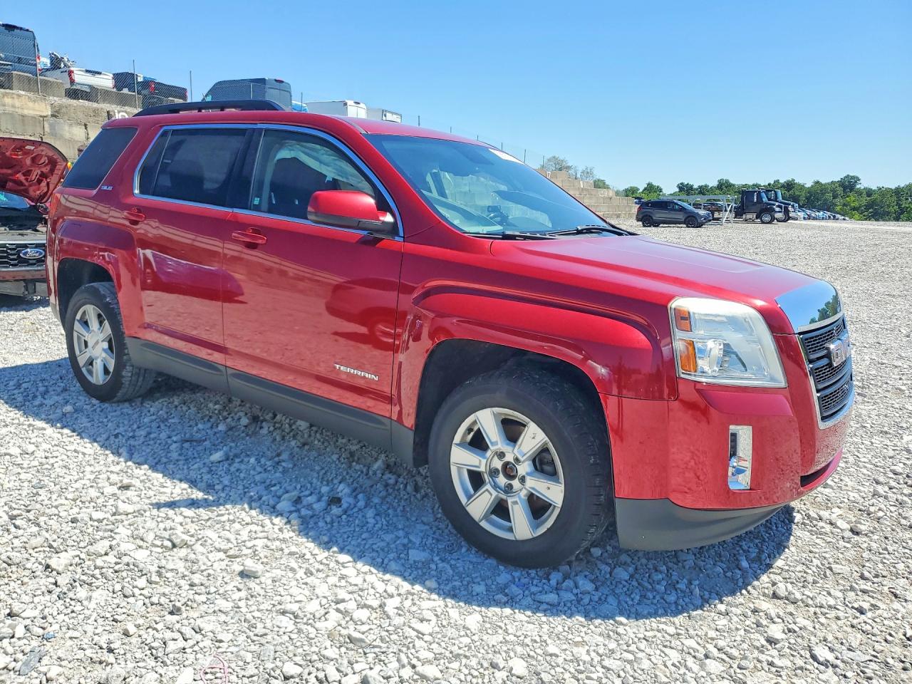 2013 Gmc Terrain Sle Red vin: 2GKALSEK0D6331423