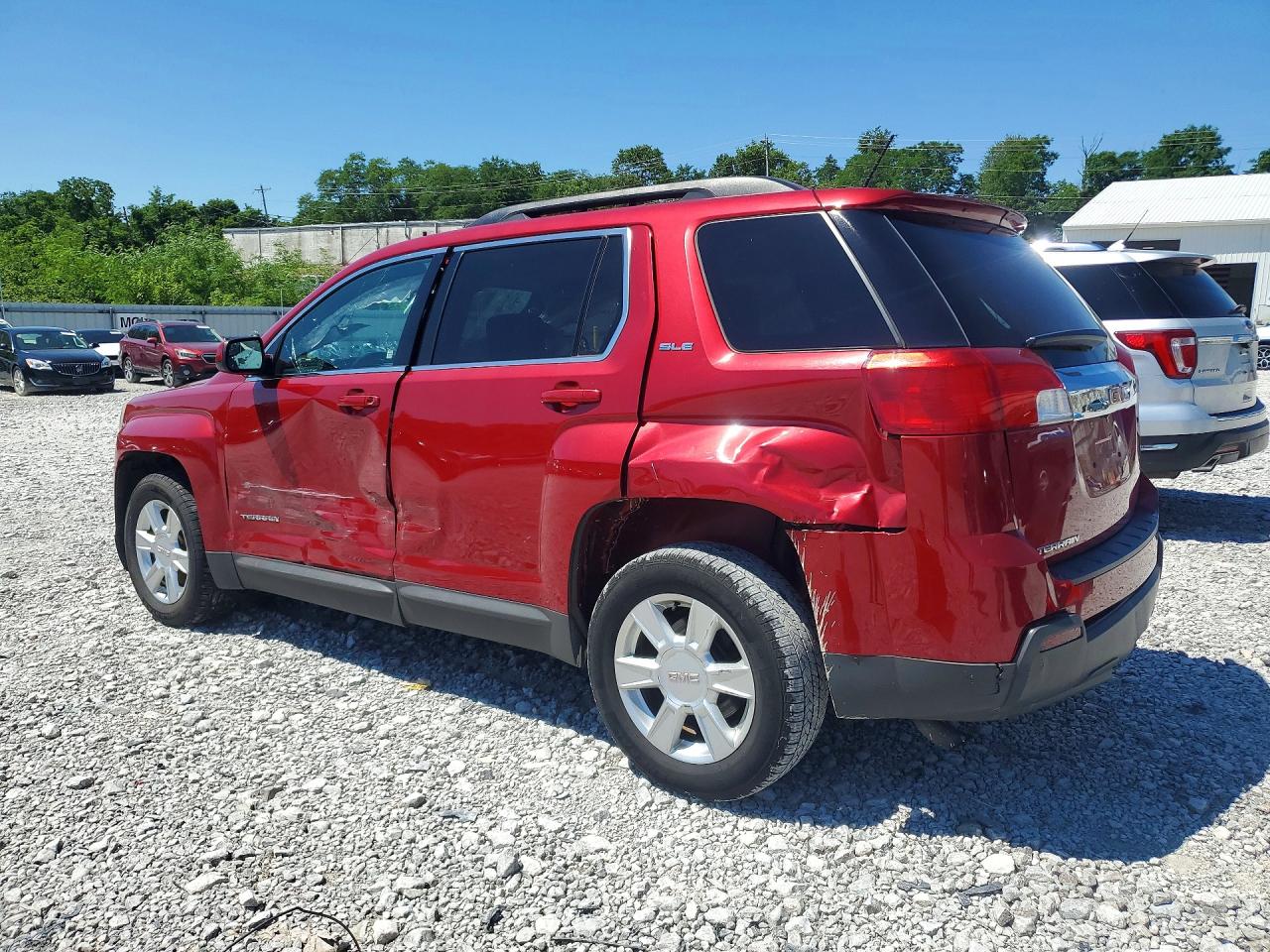 2013 Gmc Terrain Sle Red vin: 2GKALSEK0D6331423