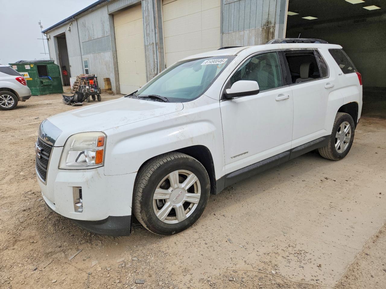 2014 Gmc Terrain Slt Белый vin: 2GKALSEK0E6203569