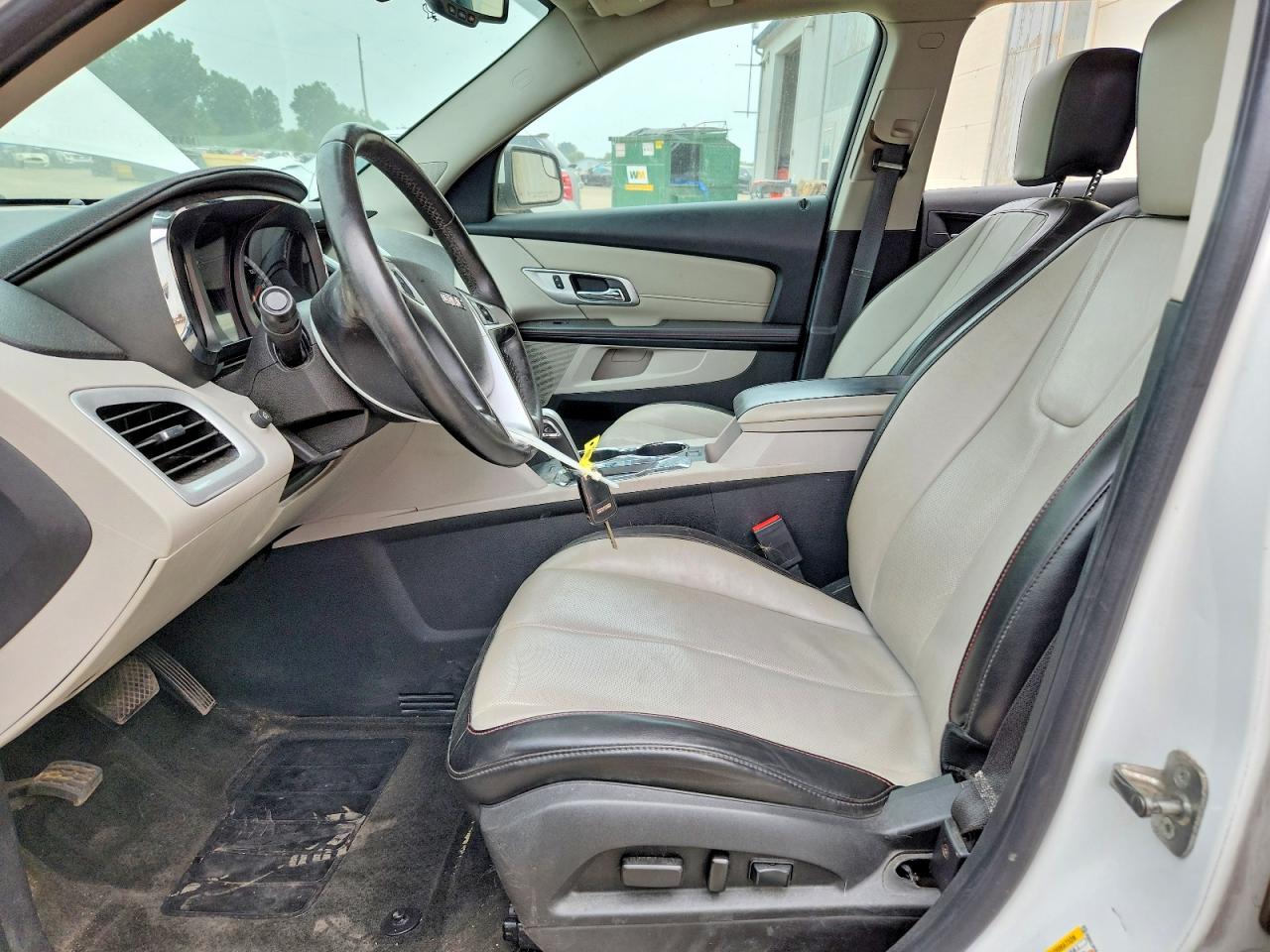 2014 Gmc Terrain Slt White vin: 2GKALSEK0E6203569