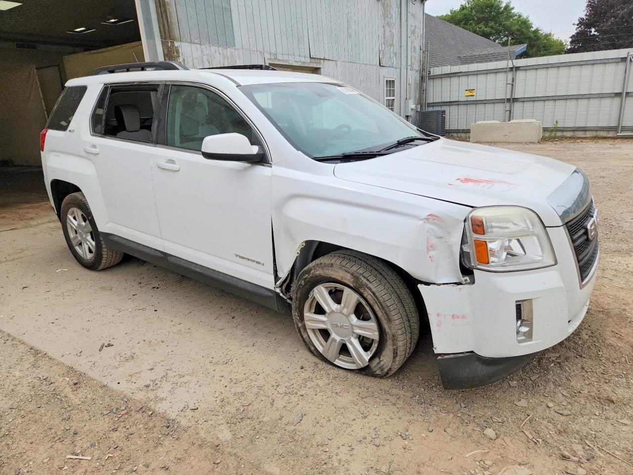 2014 Gmc Terrain Slt White vin: 2GKALSEK0E6203569