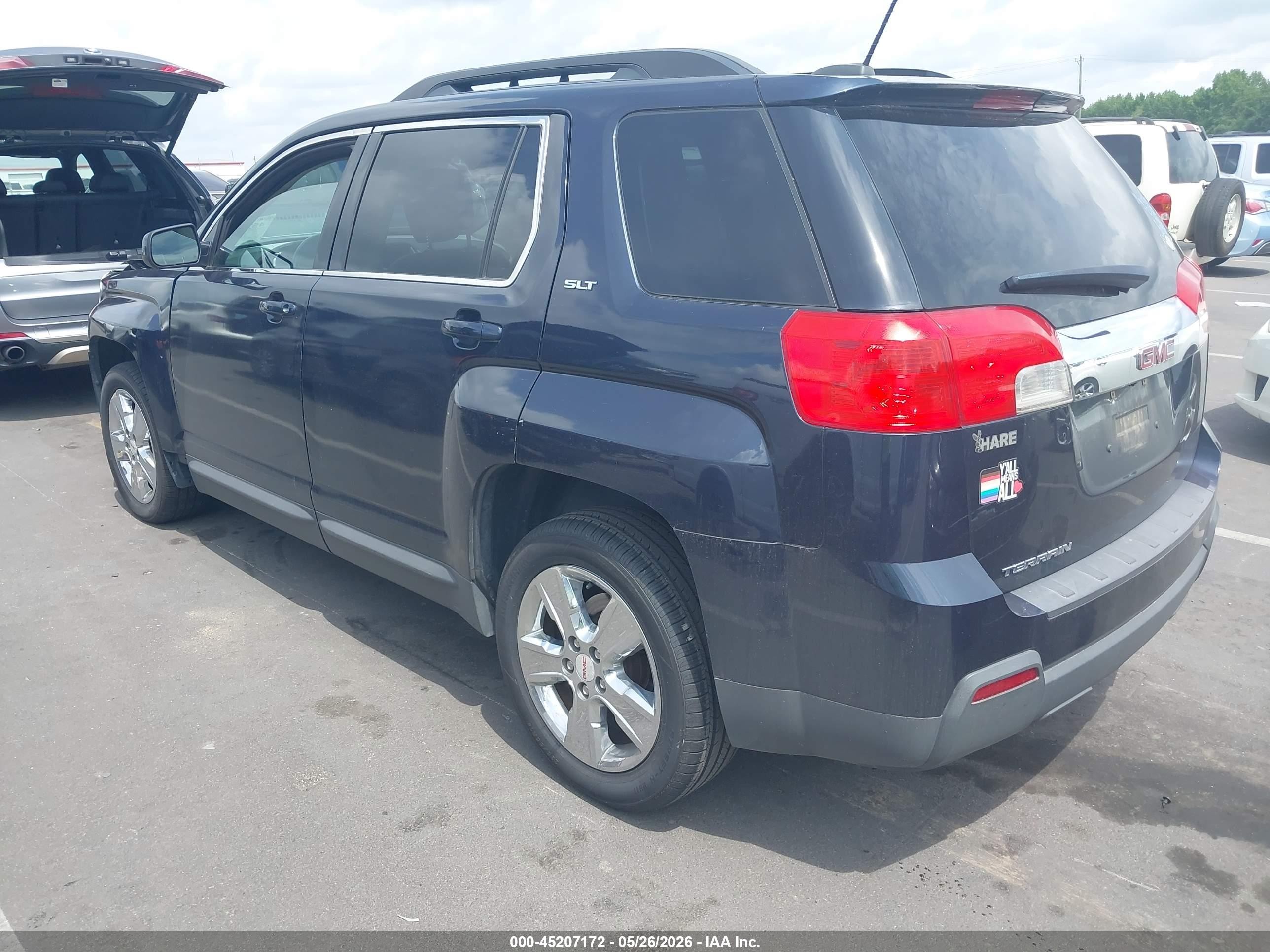 2015 Gmc Terrain Slt-1 Blue vin: 2GKALSEK0F6214587