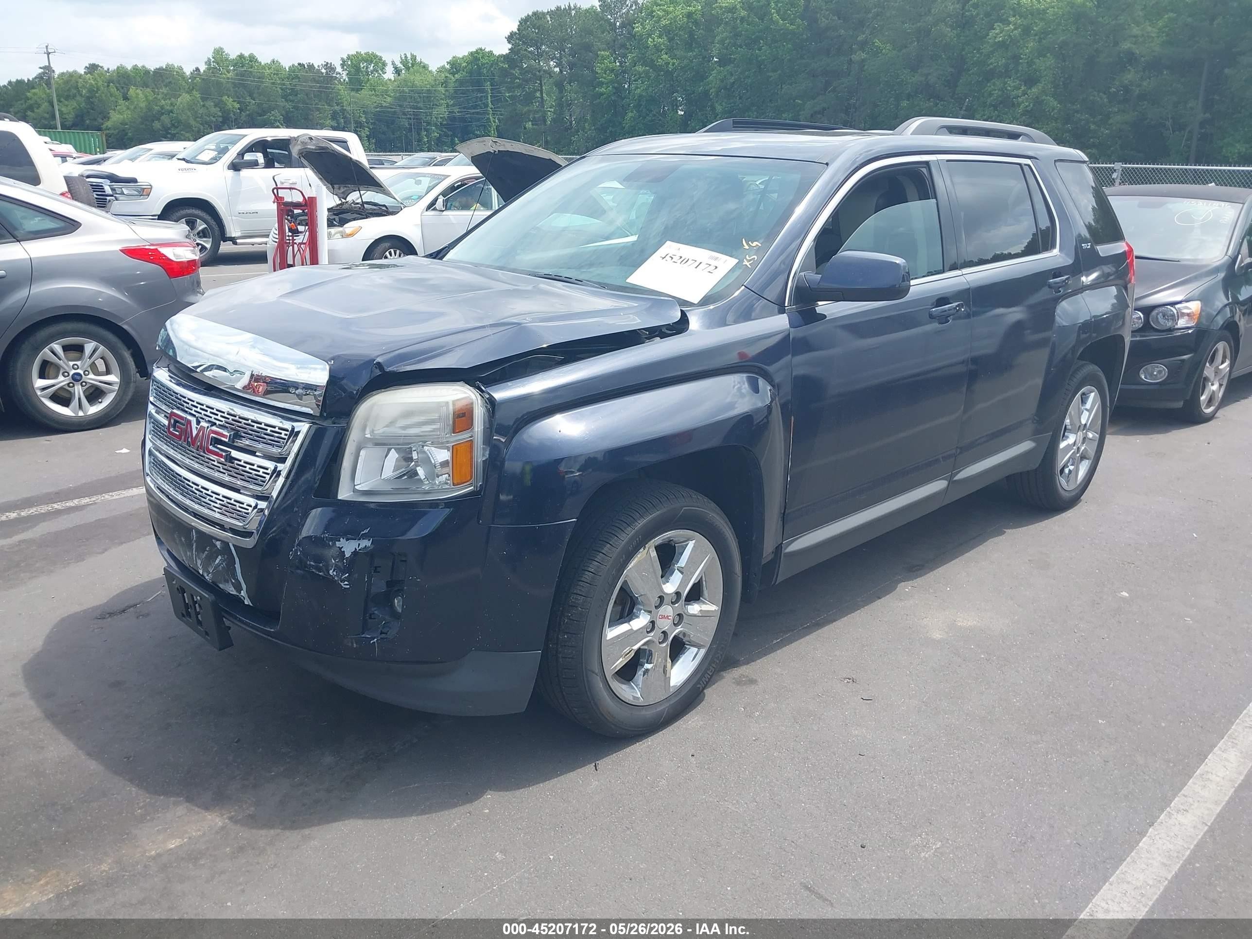 2015 Gmc Terrain Slt-1 Blue vin: 2GKALSEK0F6214587