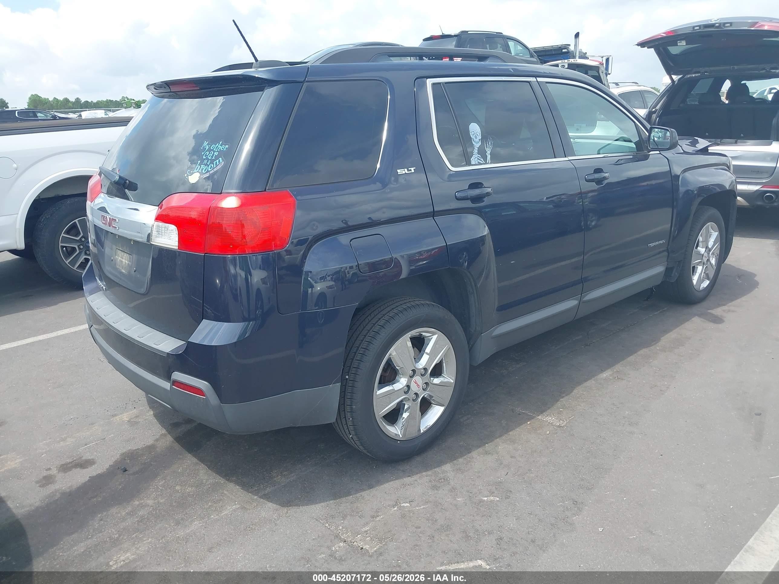 2015 Gmc Terrain Slt-1 Blue vin: 2GKALSEK0F6214587