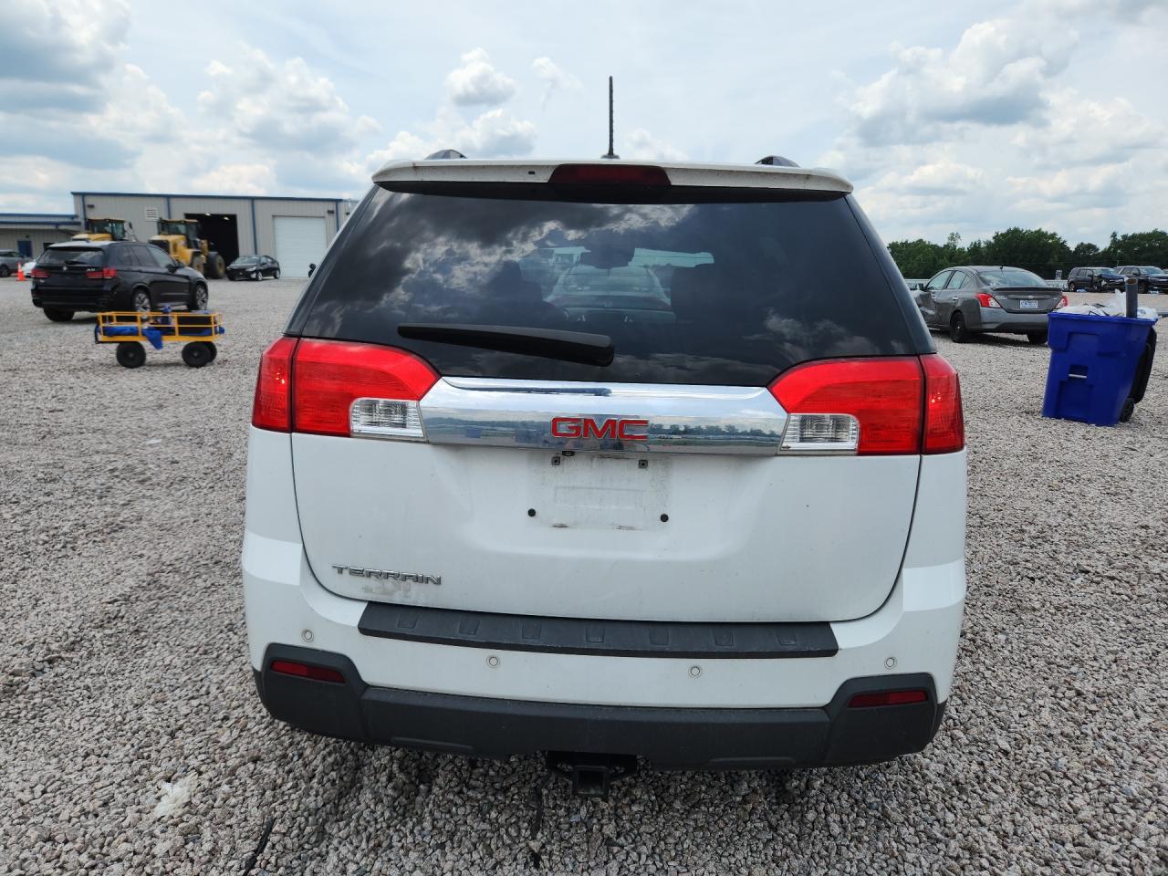 2015 Gmc Terrain Slt White vin: 2GKALSEK0F6243278