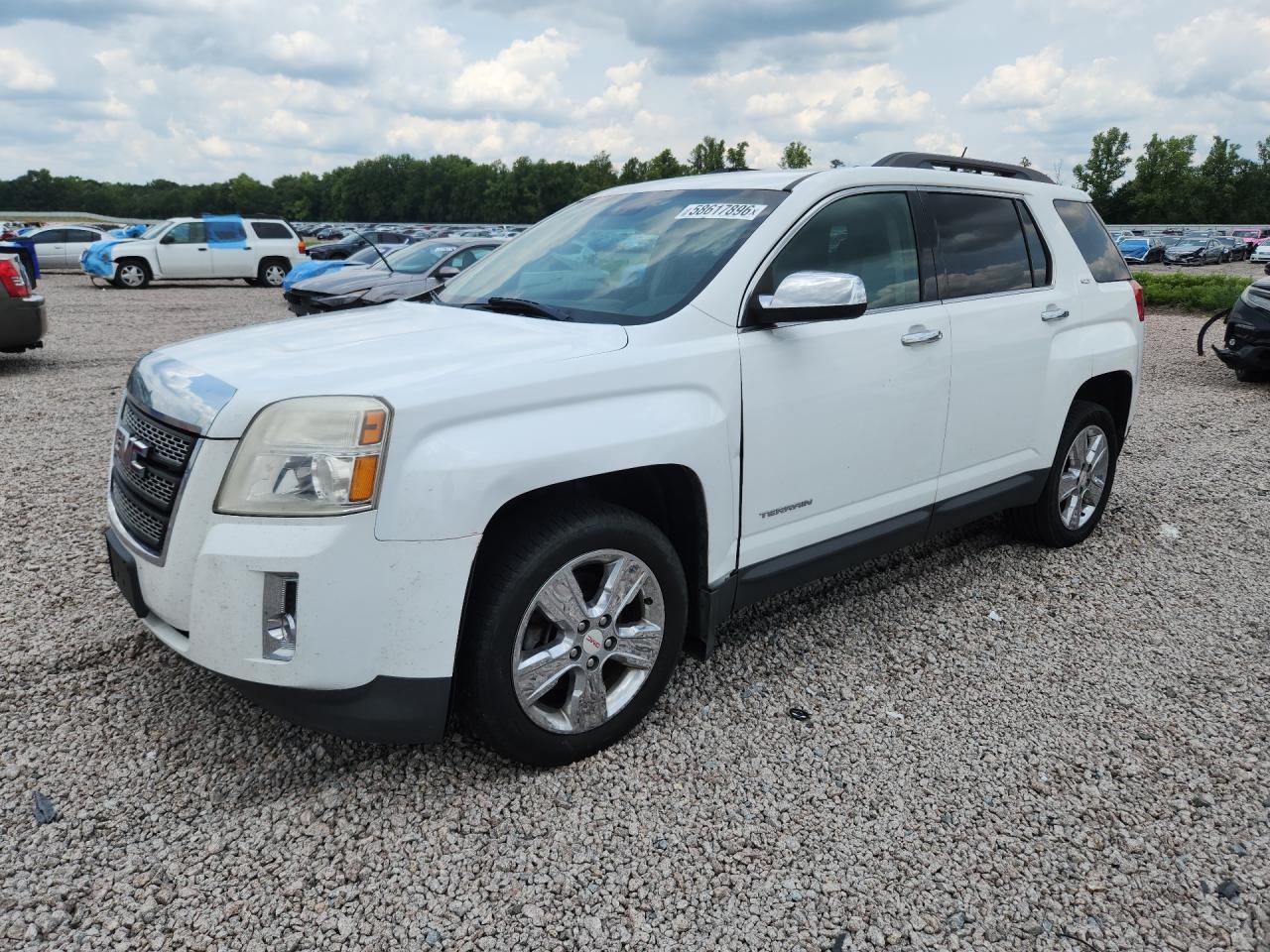 2015 Gmc Terrain Slt White vin: 2GKALSEK0F6243278
