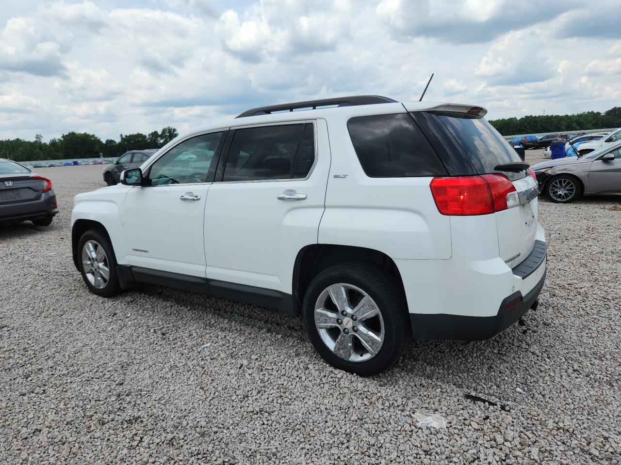 2015 Gmc Terrain Slt White vin: 2GKALSEK0F6243278