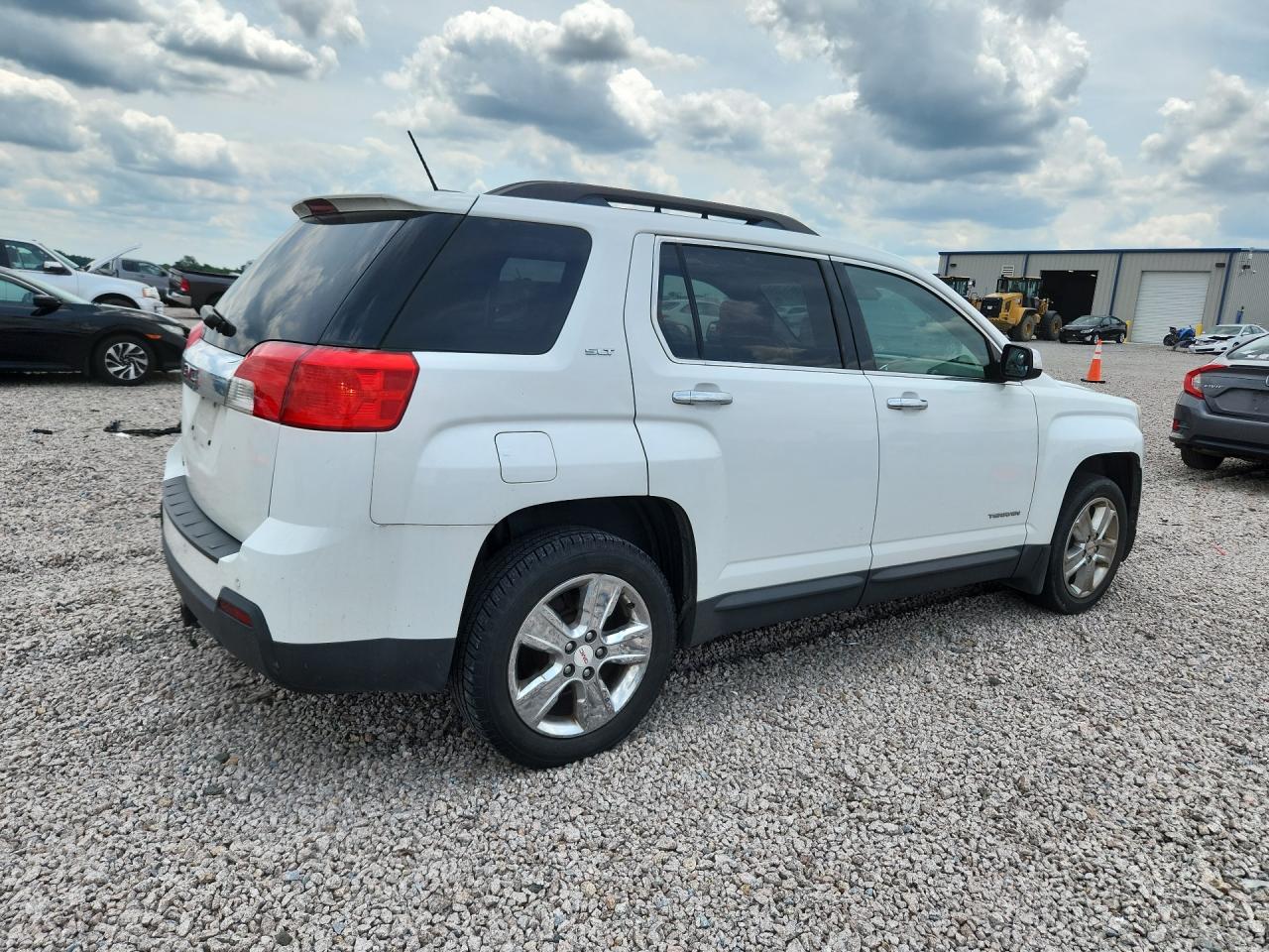 2015 Gmc Terrain Slt White vin: 2GKALSEK0F6243278