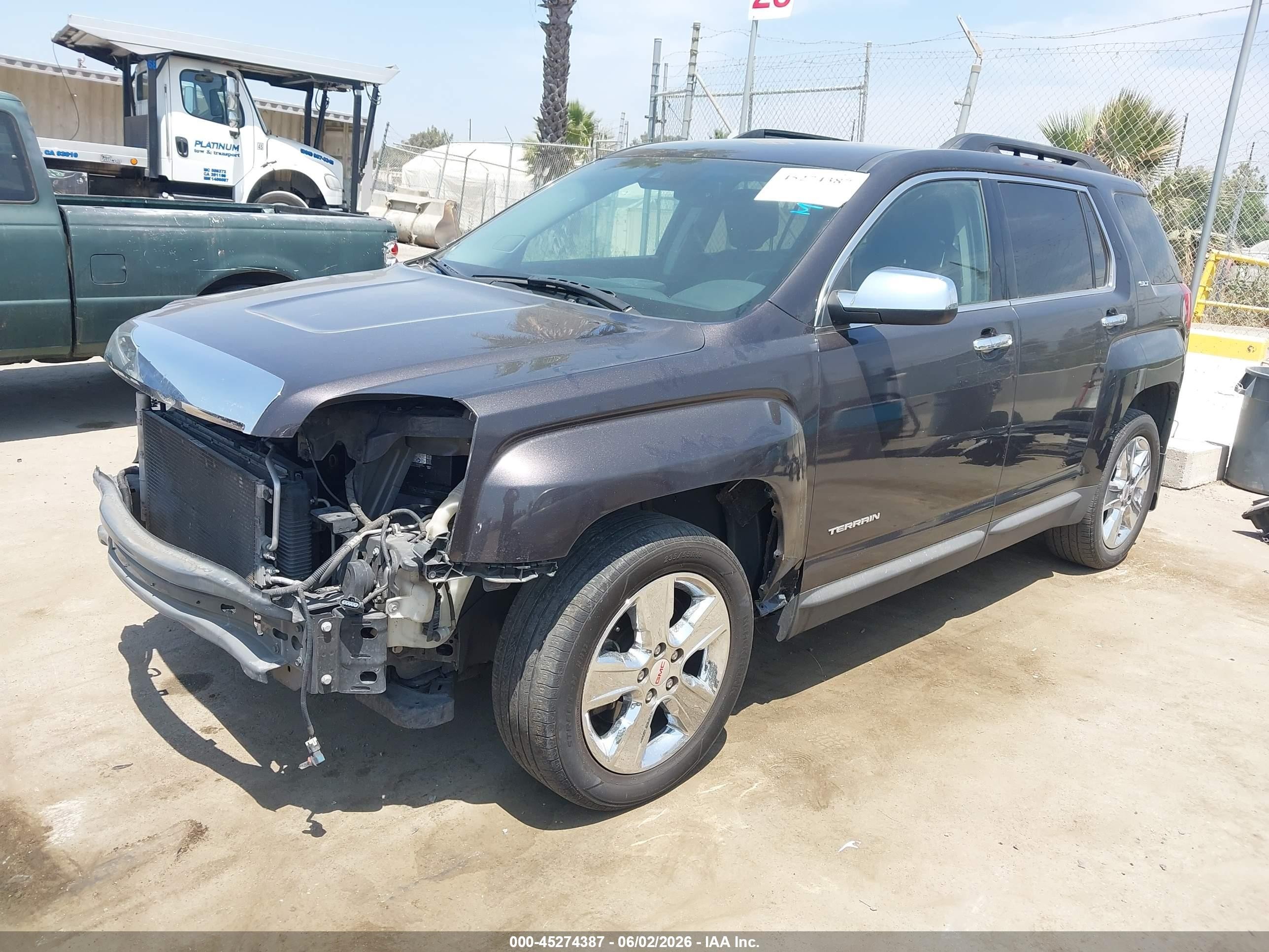 2015 Gmc Terrain Slt-1 Серый vin: 2GKALSEK0F6248402