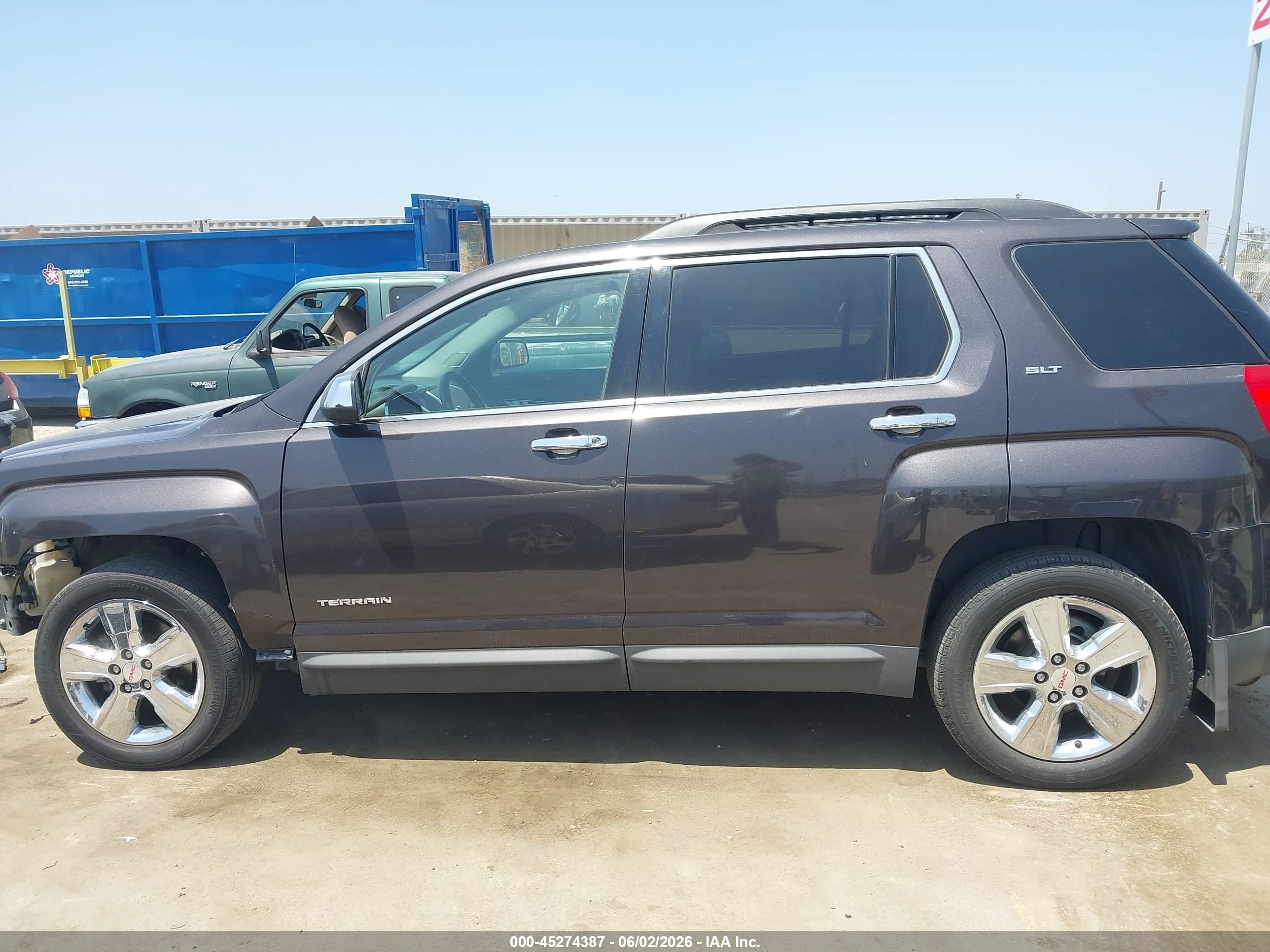 2015 Gmc Terrain Slt-1 Серый vin: 2GKALSEK0F6248402