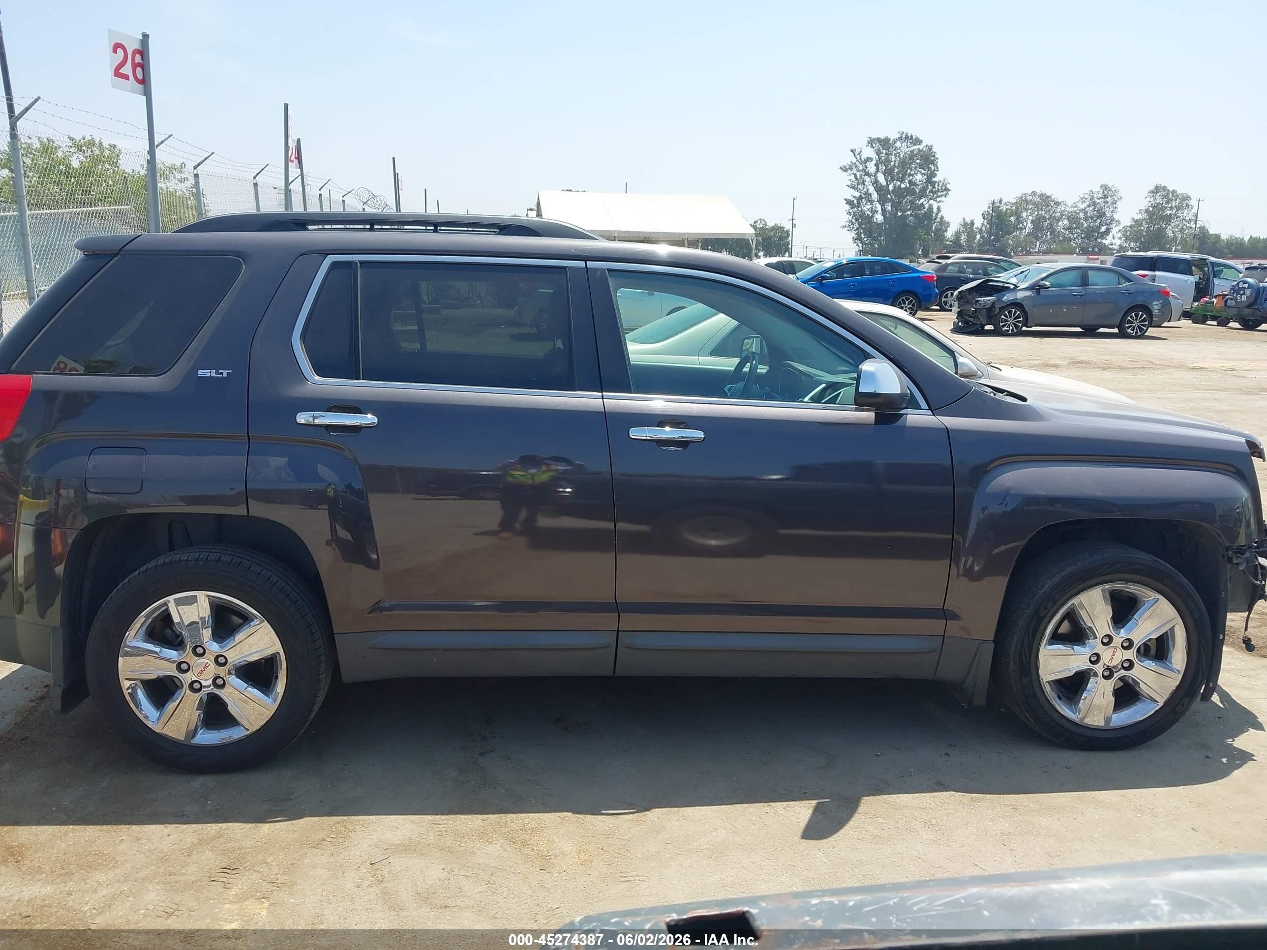 2015 Gmc Terrain Slt-1 Серый vin: 2GKALSEK0F6248402