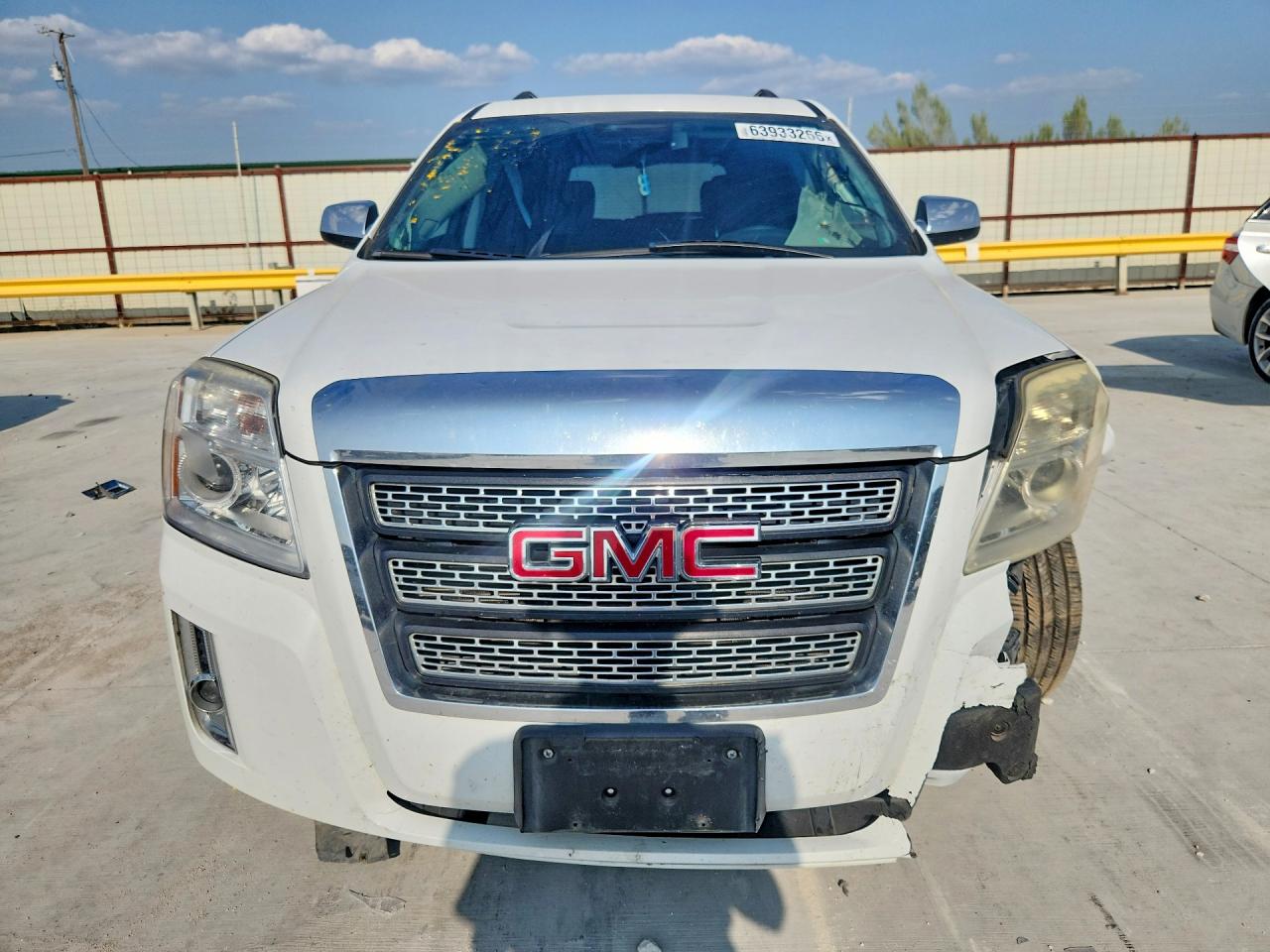 2015 Gmc Terrain Slt White vin: 2GKALSEK0F6269427