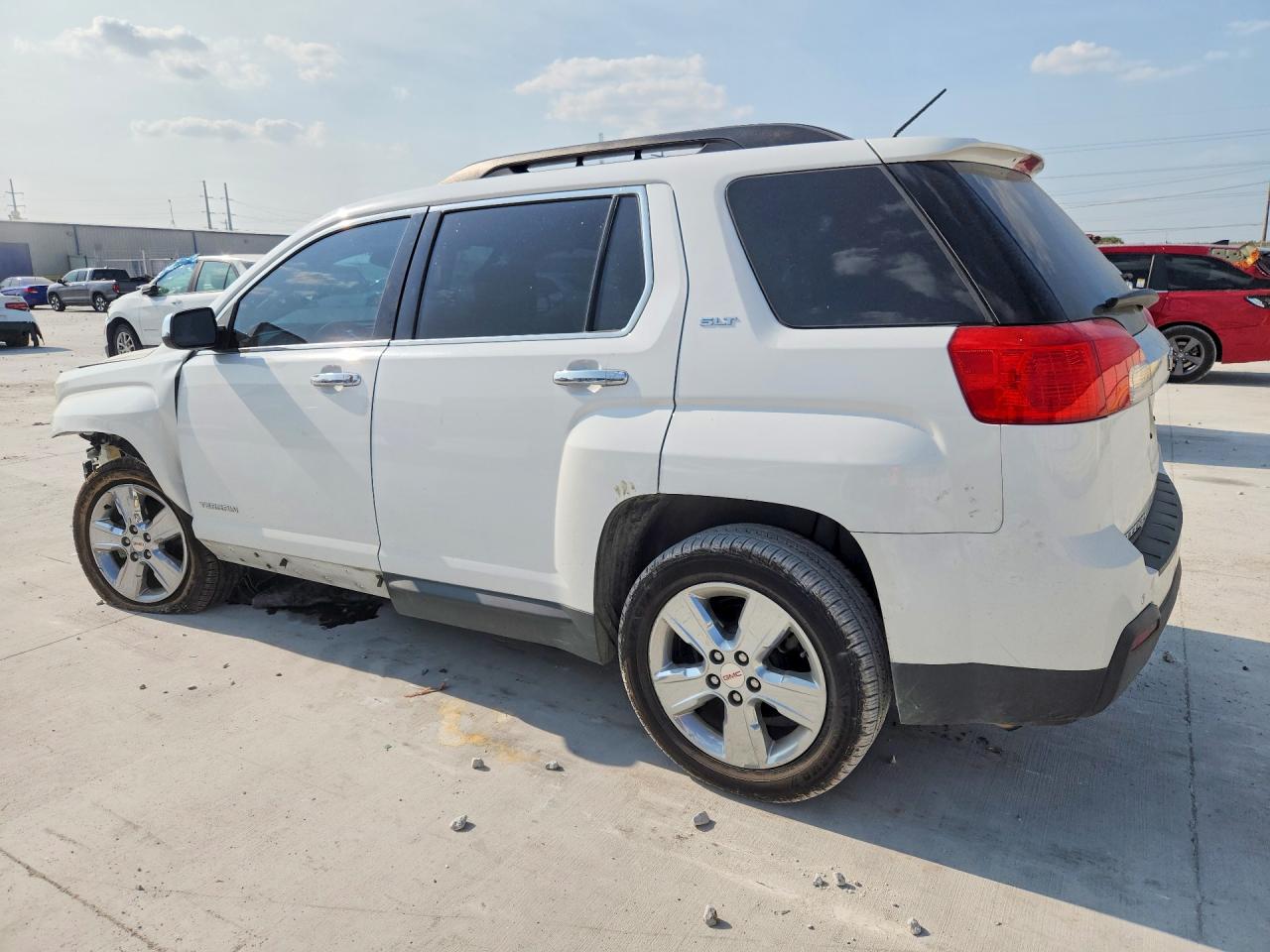 2015 Gmc Terrain Slt White vin: 2GKALSEK0F6269427