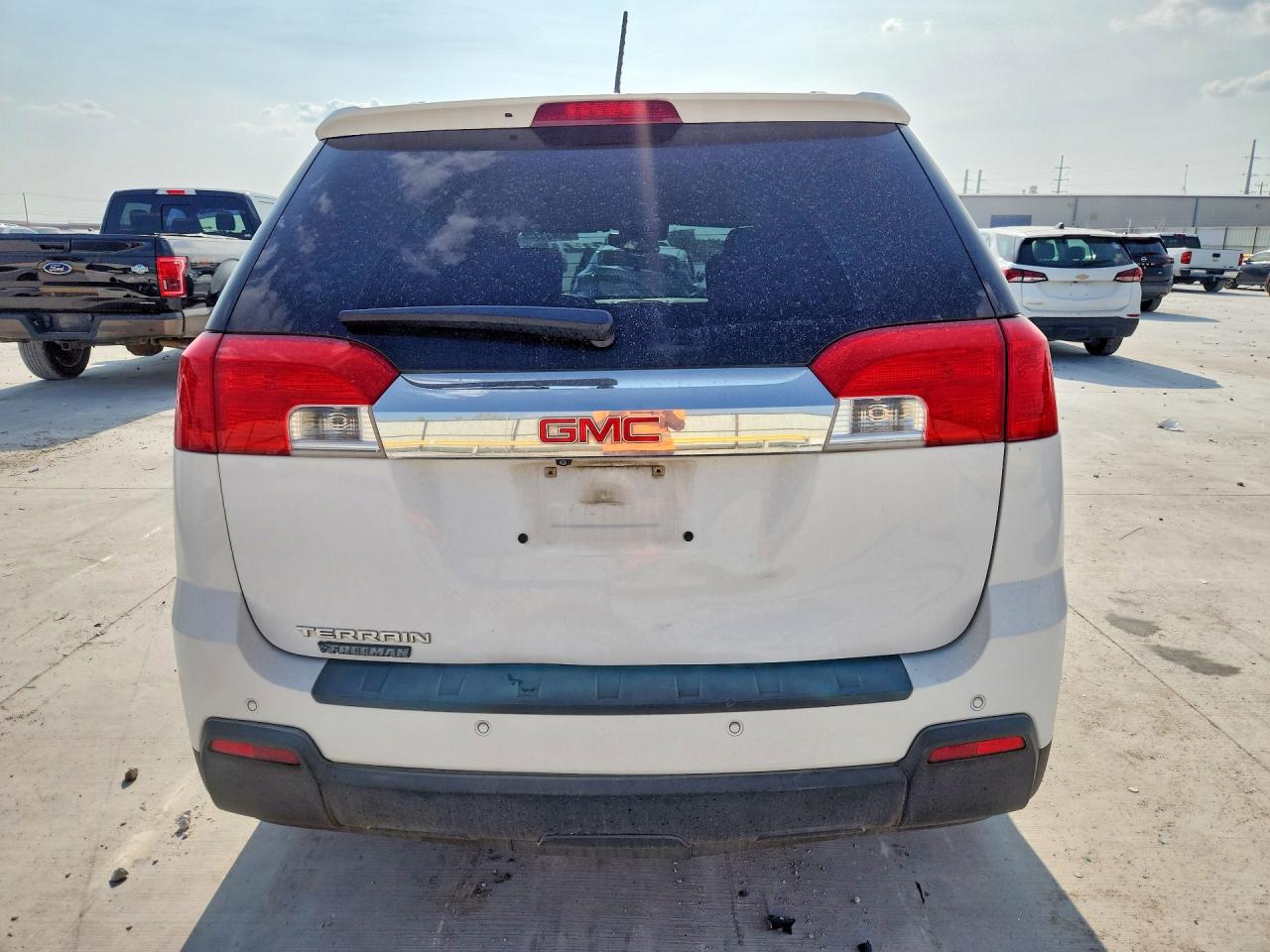 2015 Gmc Terrain Slt White vin: 2GKALSEK0F6269427